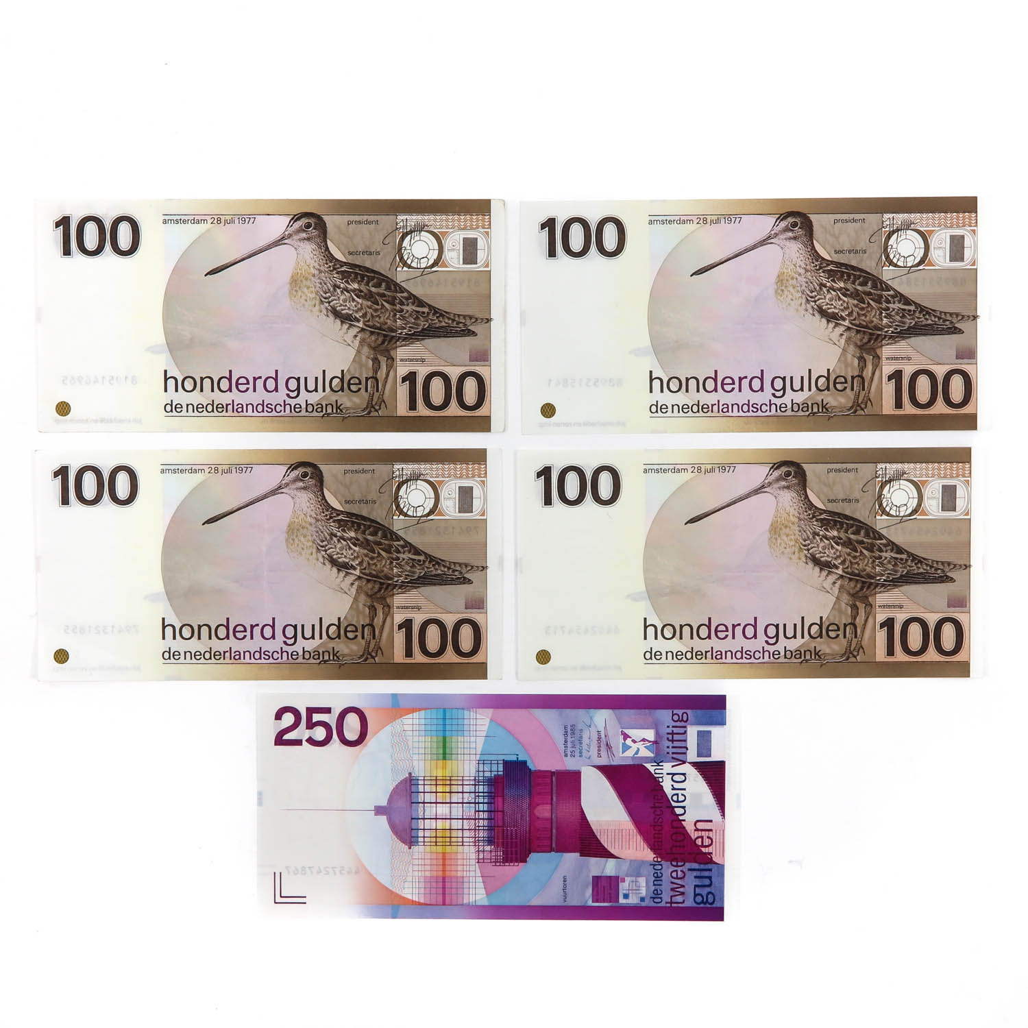 A Collection of Dutch Bank Notes - Image 3 of 6