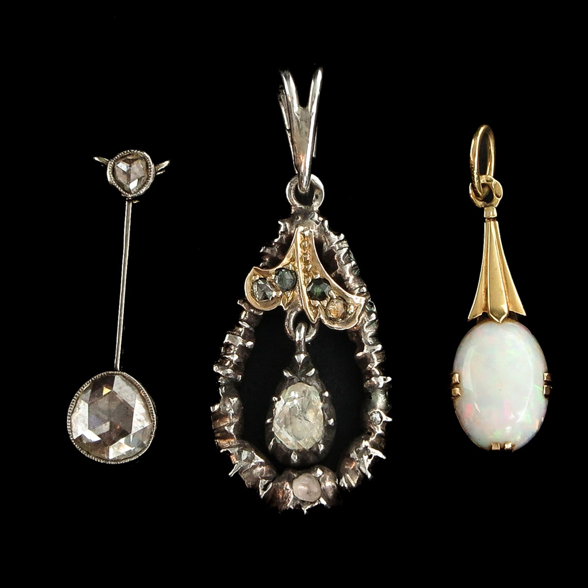 A Collection of 3 Pendants