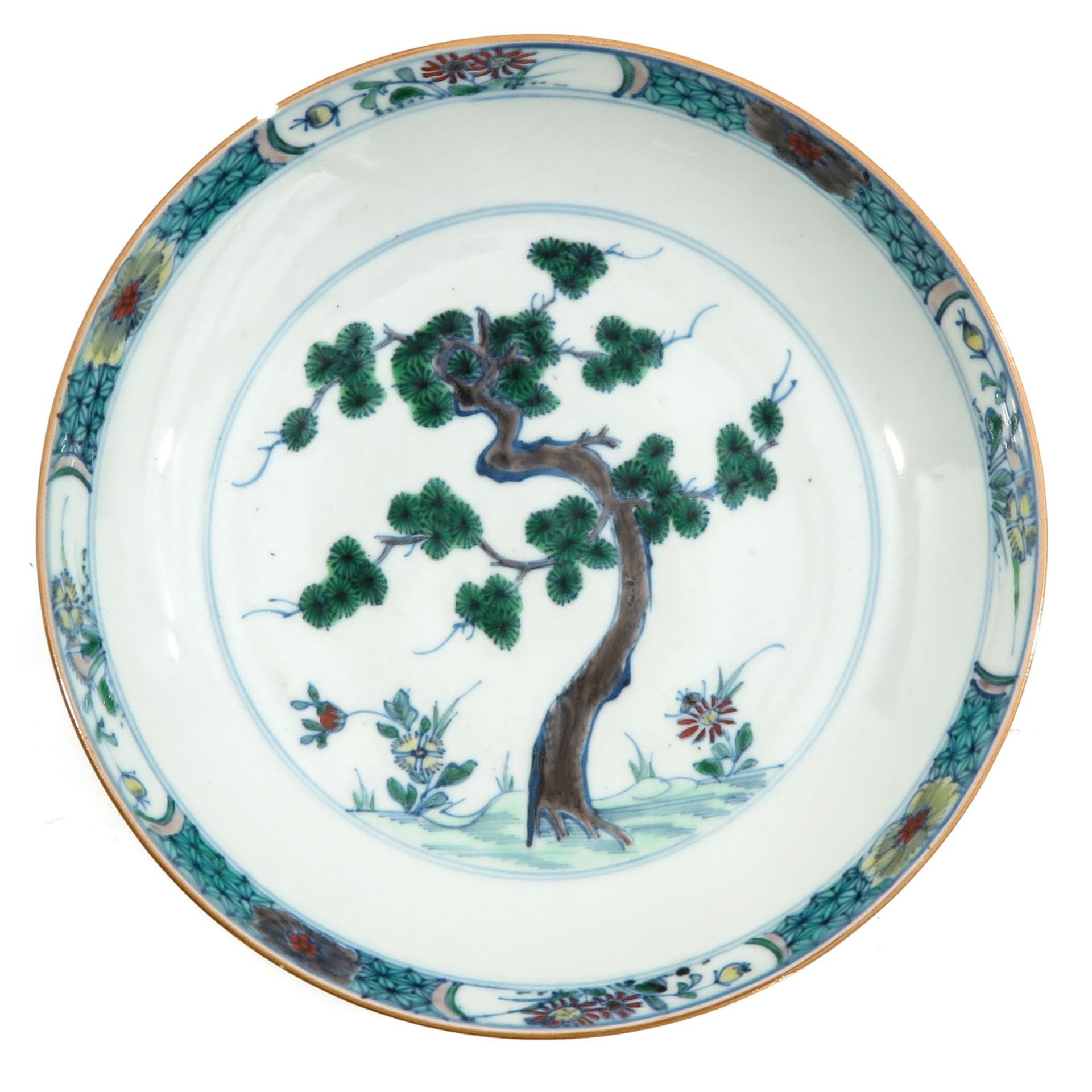 A Doucai Decor Dish