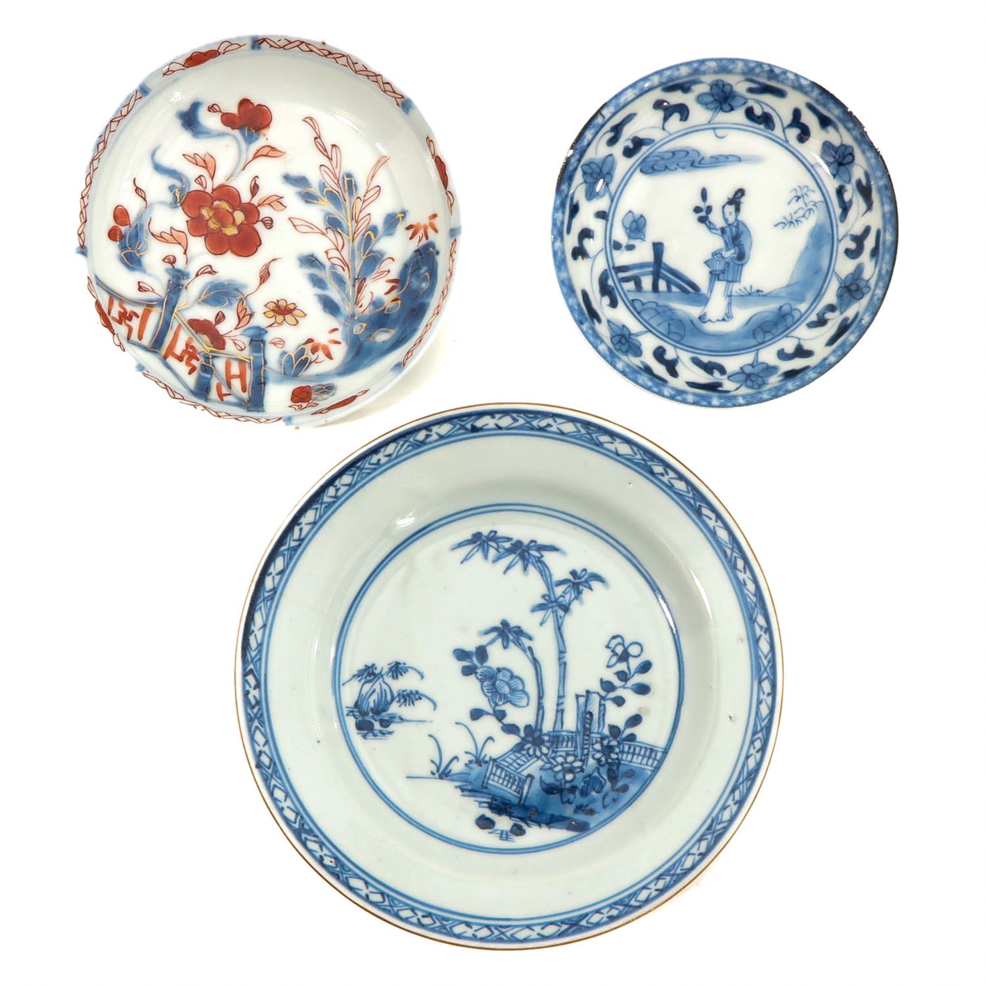 A Collection of 8 Small Plates - Image 7 of 10
