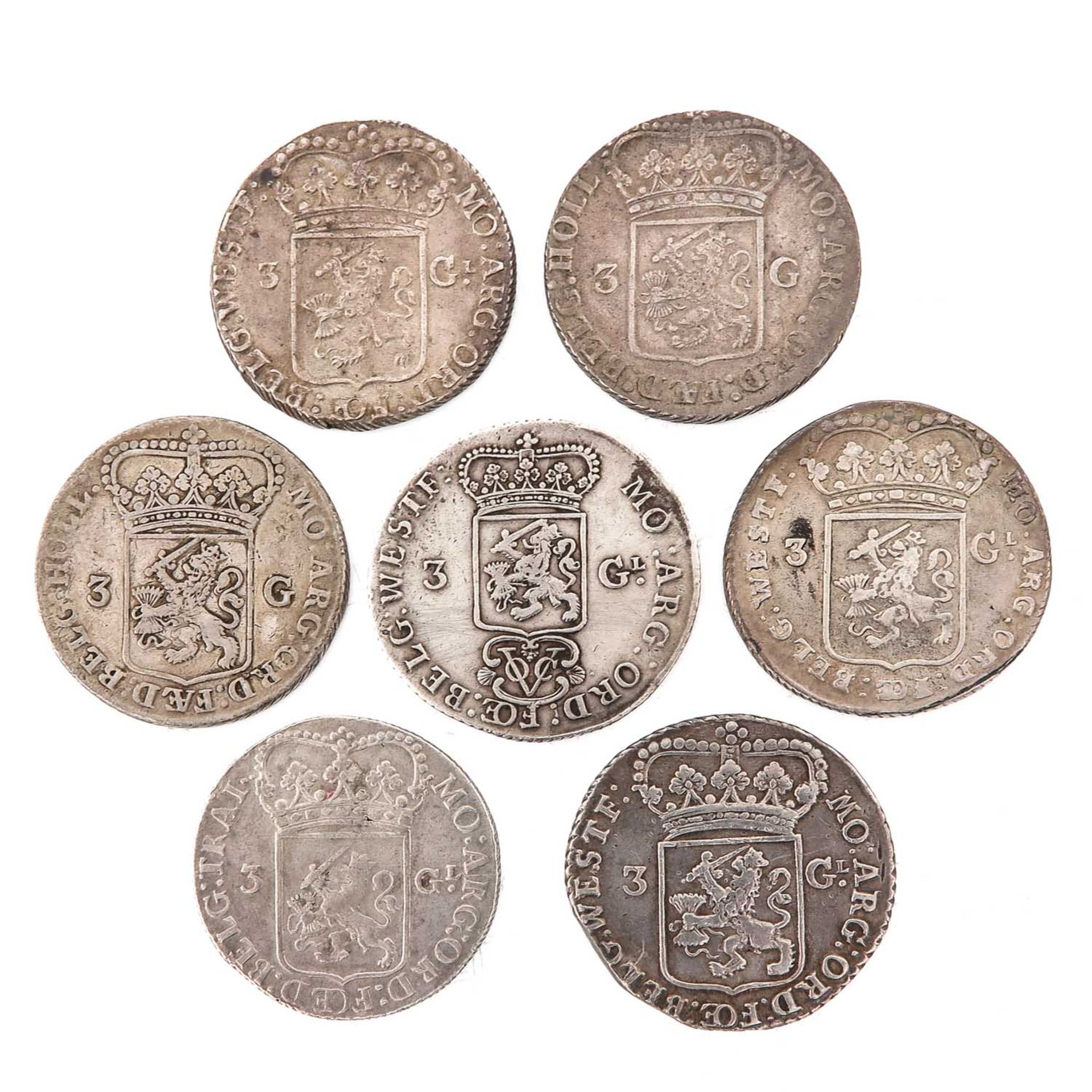 A Collection of 7 Coins