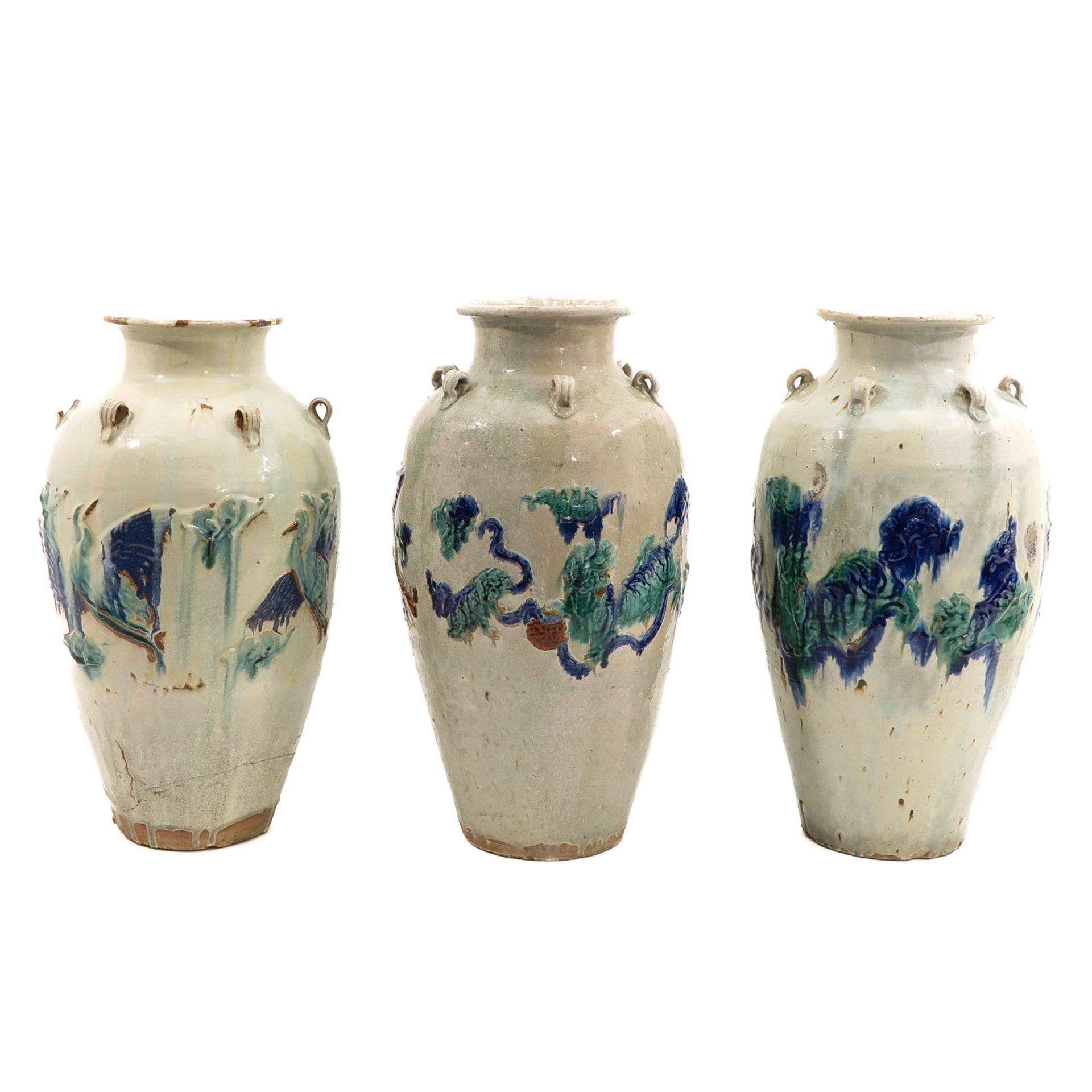 A Collection of 3 Martavan Vases - Image 3 of 9