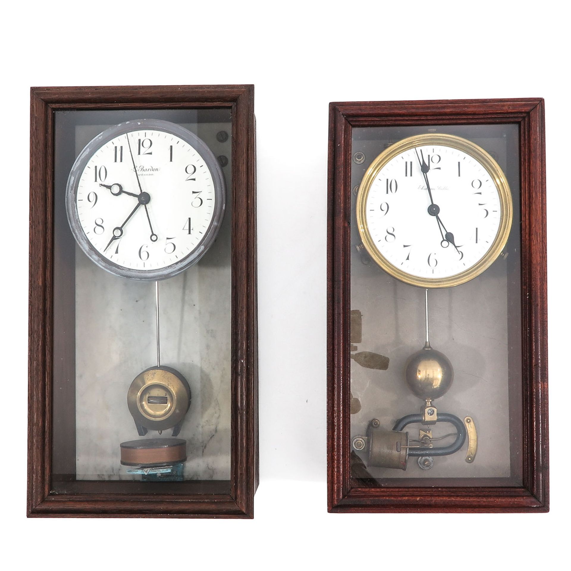 A Lot of 2 Electric Wall Clocks