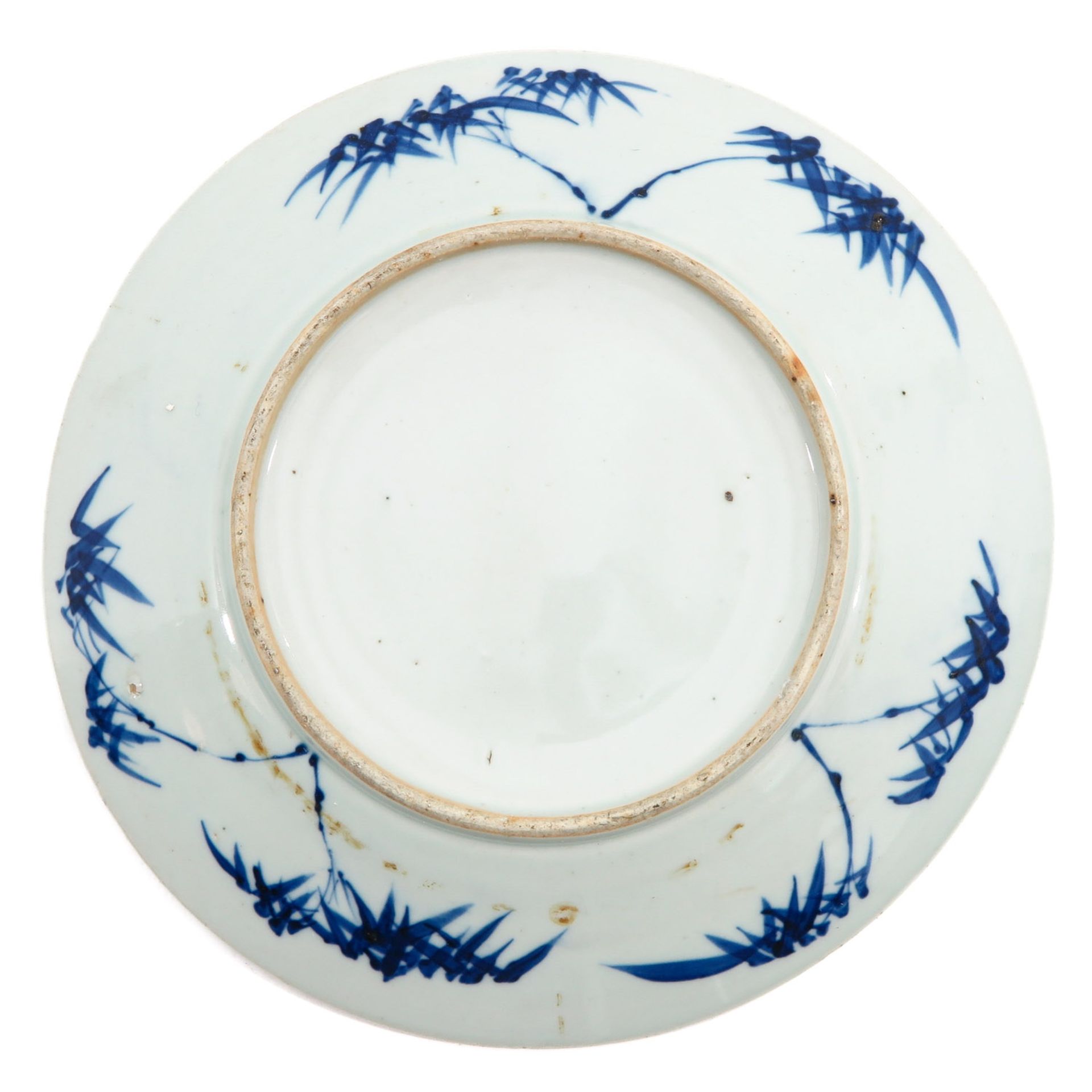 A Lot of 2 Blue and White Plates - Image 4 of 10