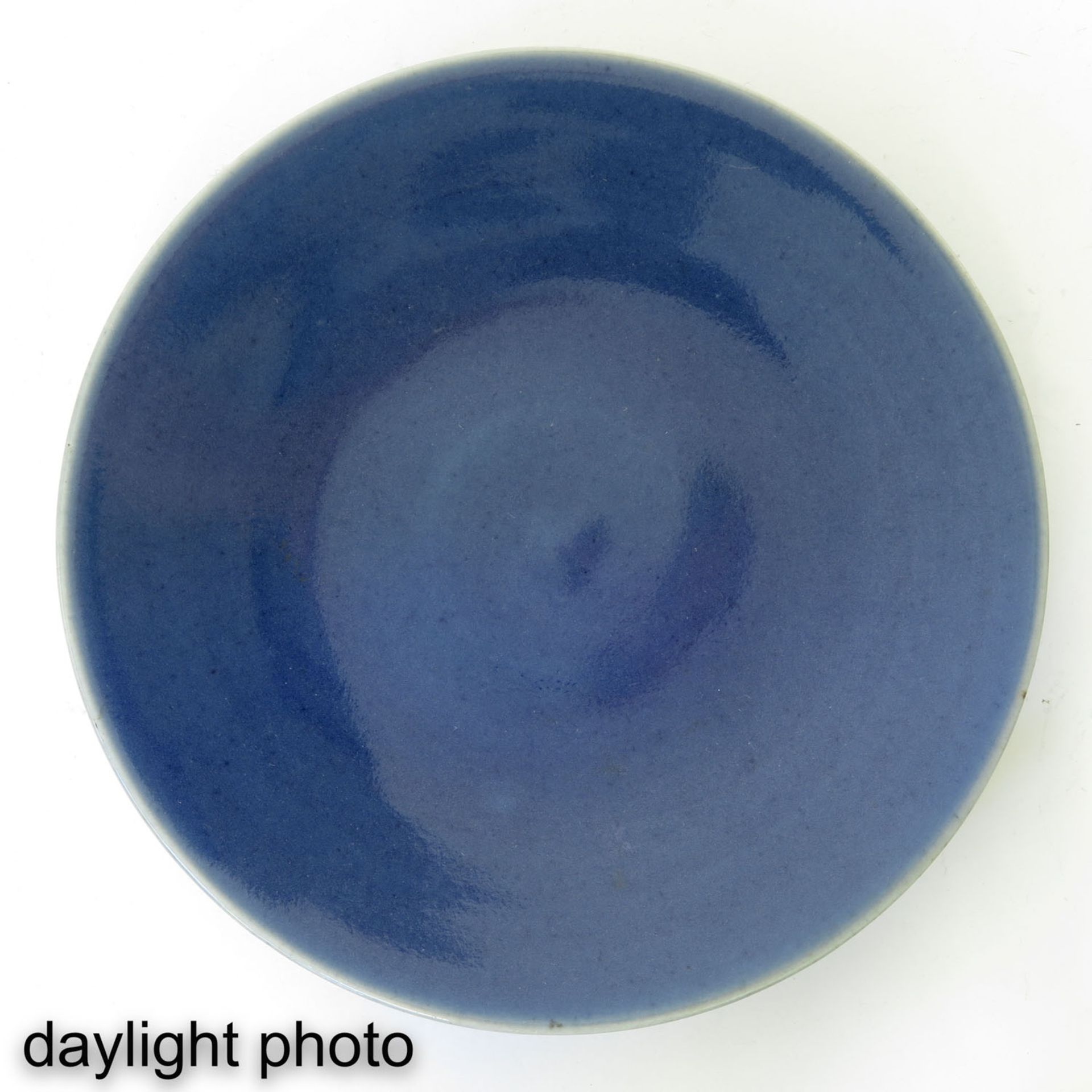 A Blue Glazed Plate - Bild 3 aus 5