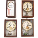 A Collection of 4 Electric Clocks