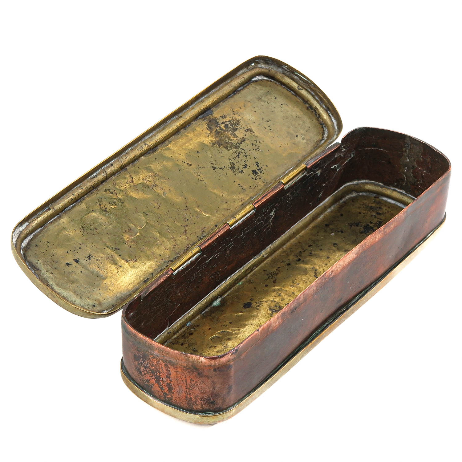A Lot of 2 18th Century Copper Tobacco Boxes - Image 8 of 10