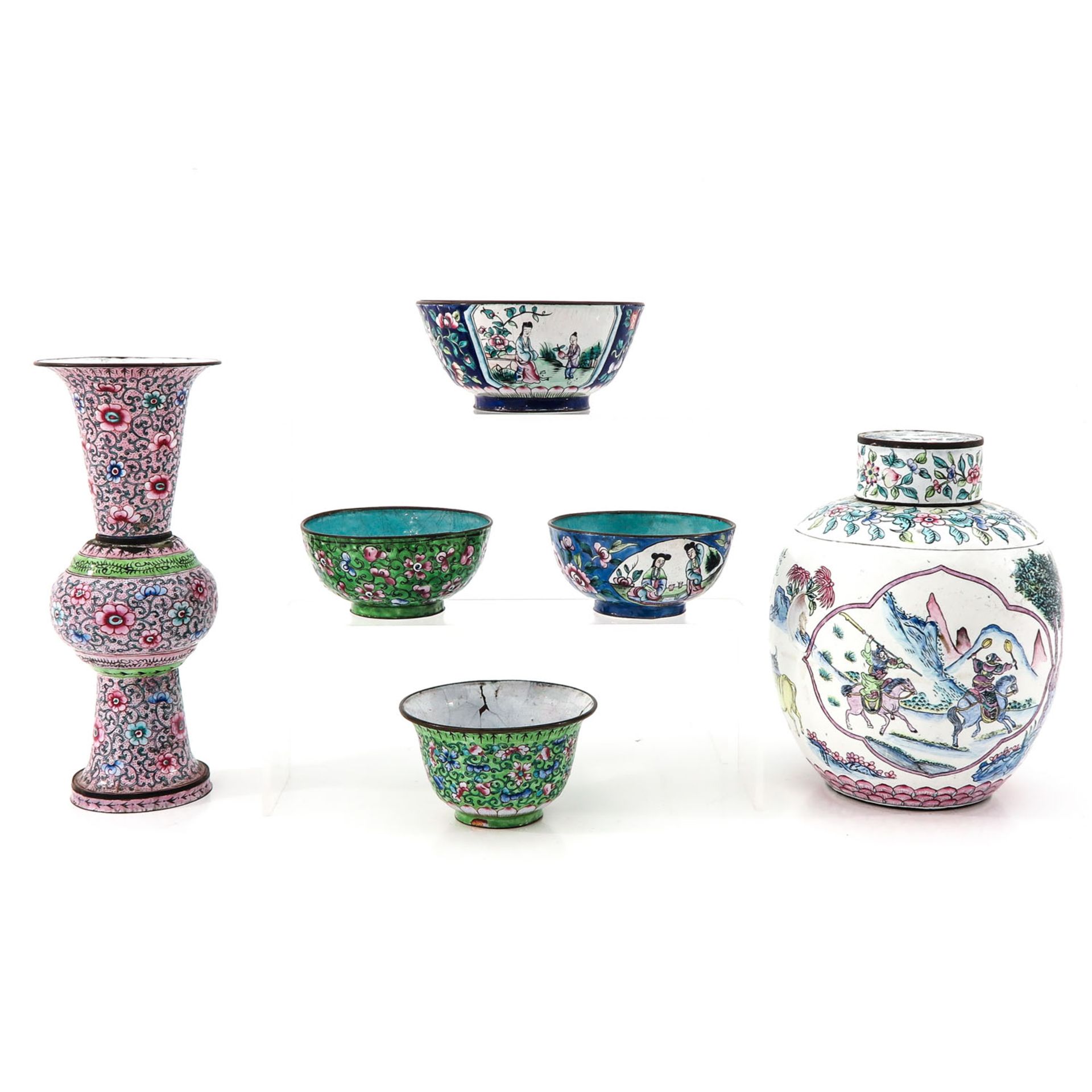 A Collection of Chinese Enamel - Image 3 of 10