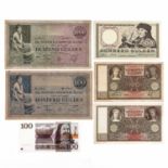 A Collection of Dutch Bank Notes