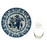 A Delft Plate and Copier Carafe