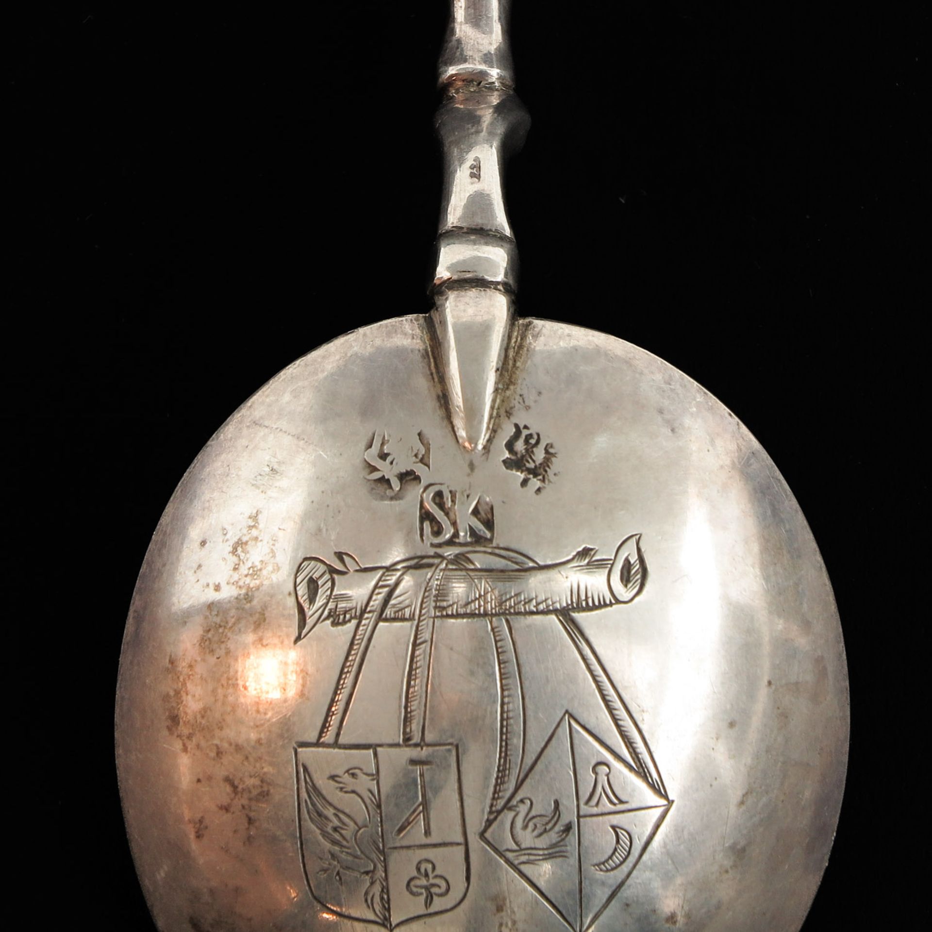 A 17th Century Silver Spoon - Bild 3 aus 3