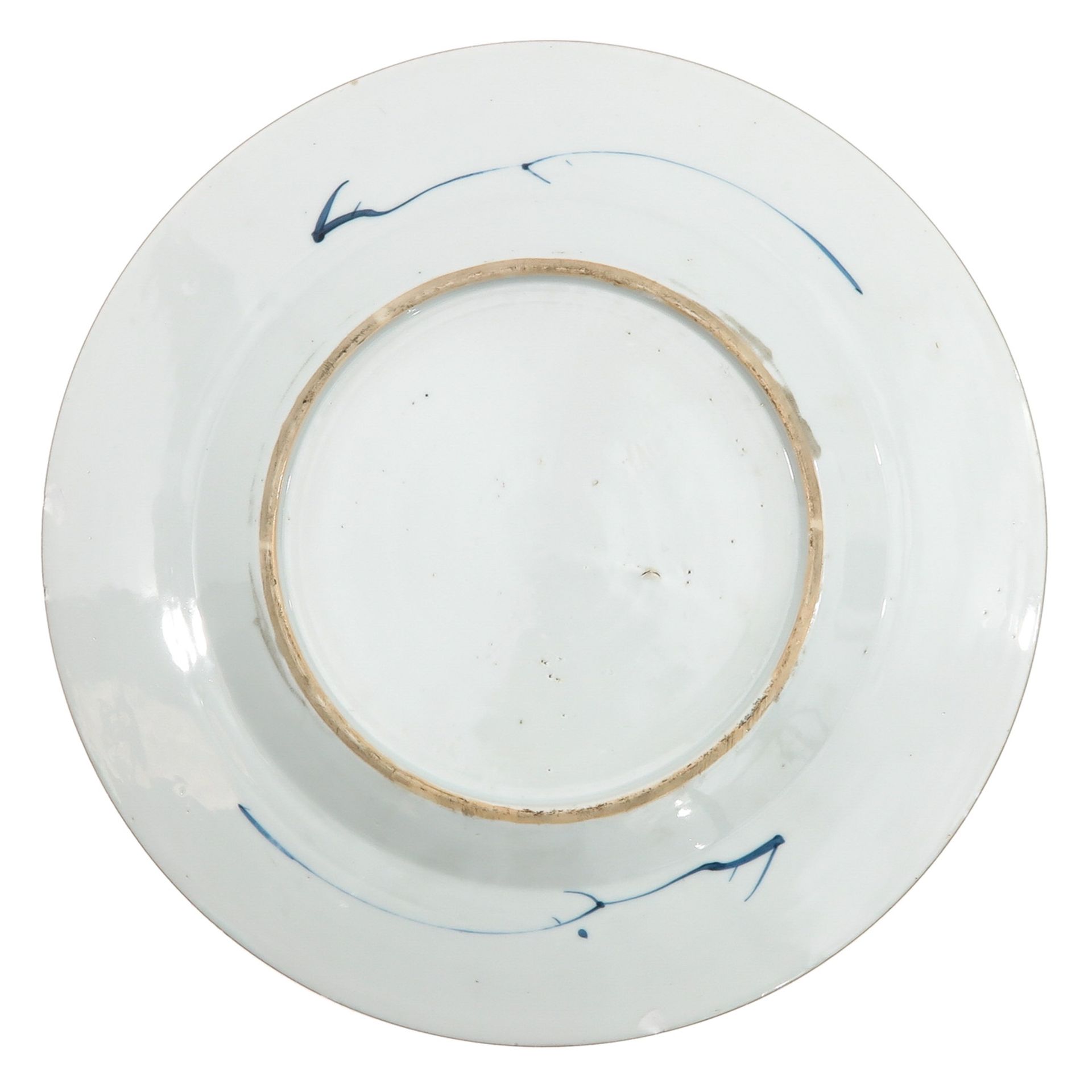 A Lot of 2 Blue and White Plates - Image 6 of 10