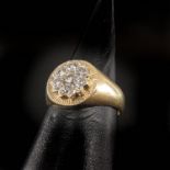 A 14KG Diamond Ring