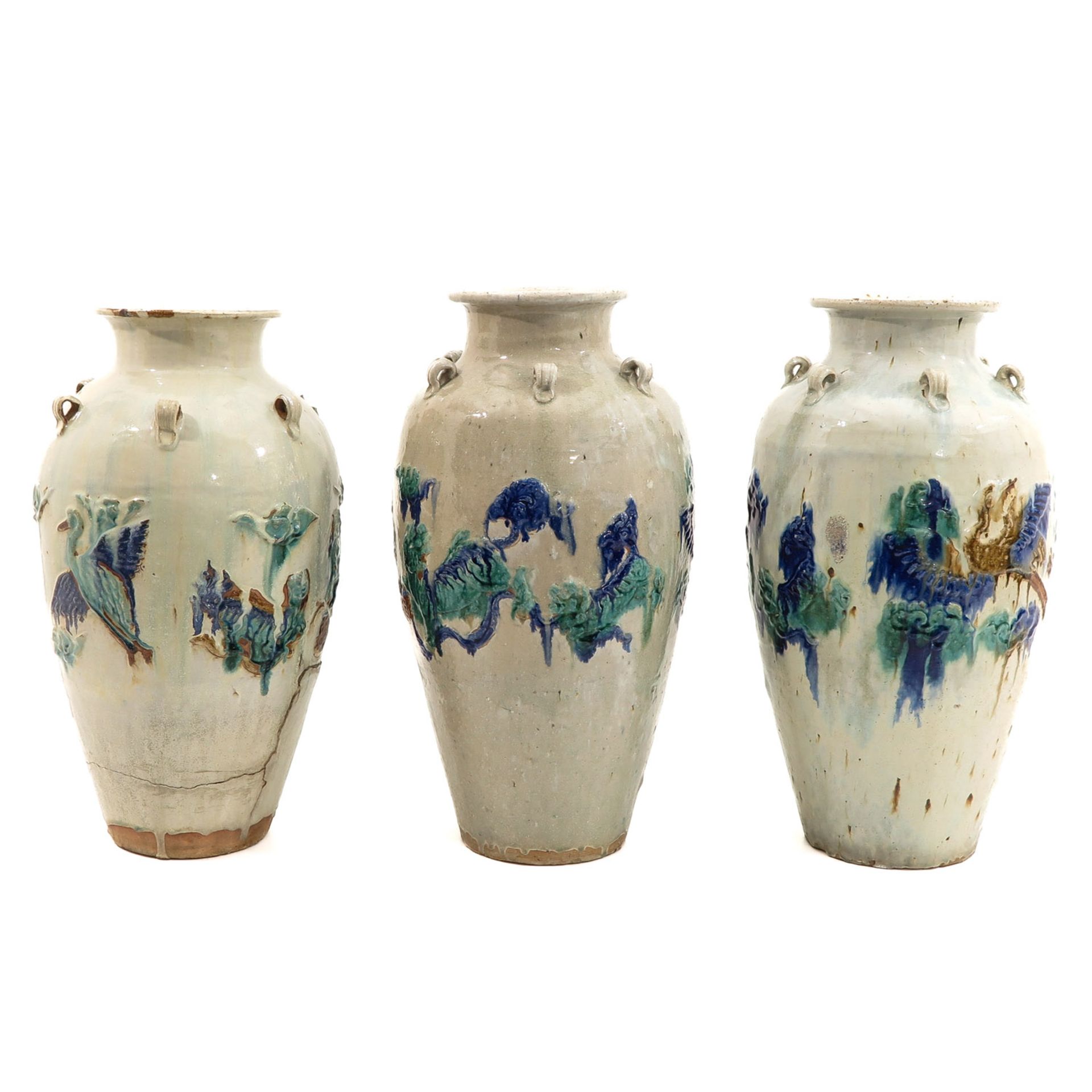 A Collection of 3 Martavan Vases - Image 4 of 9