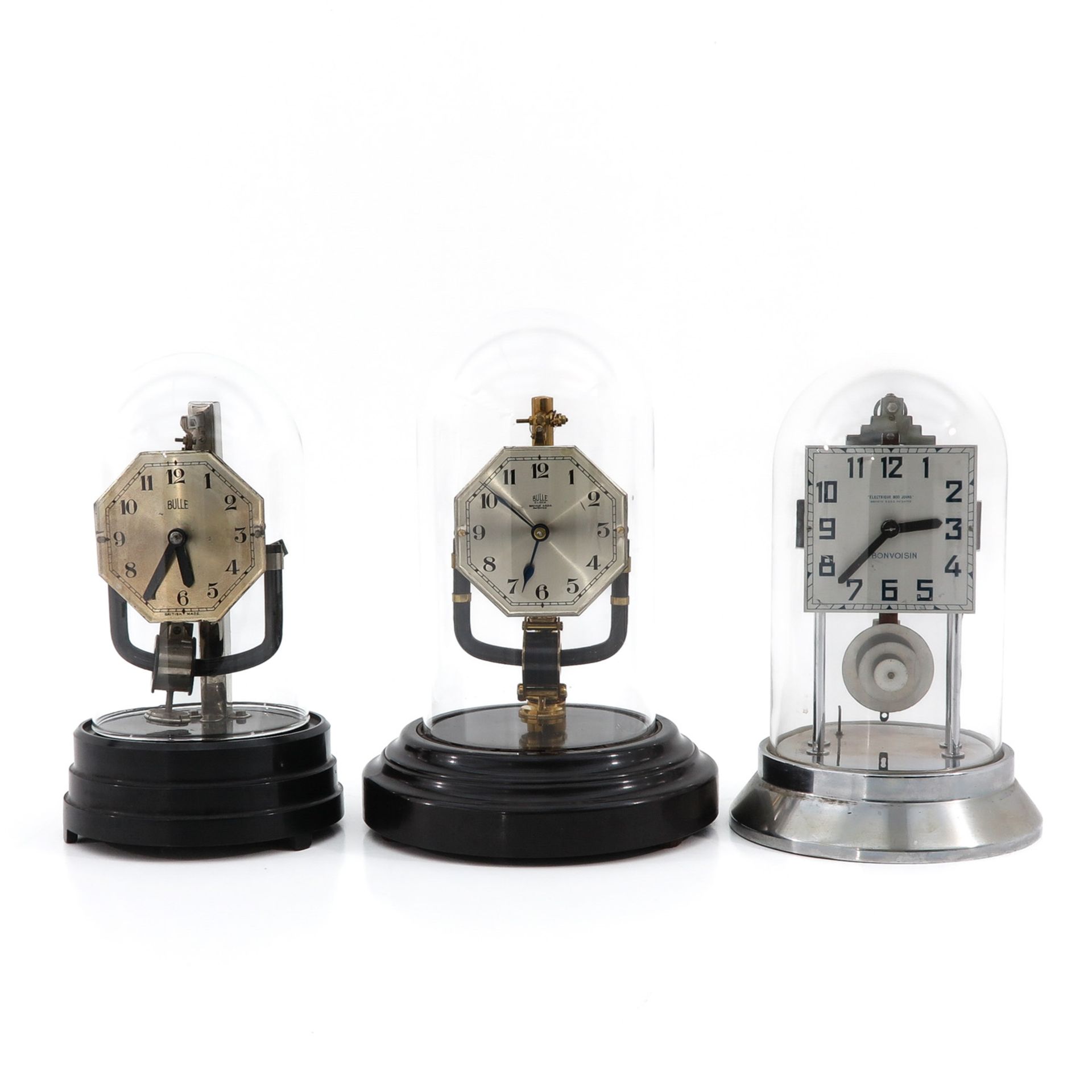 A Collection of 3 Electric Clocks
