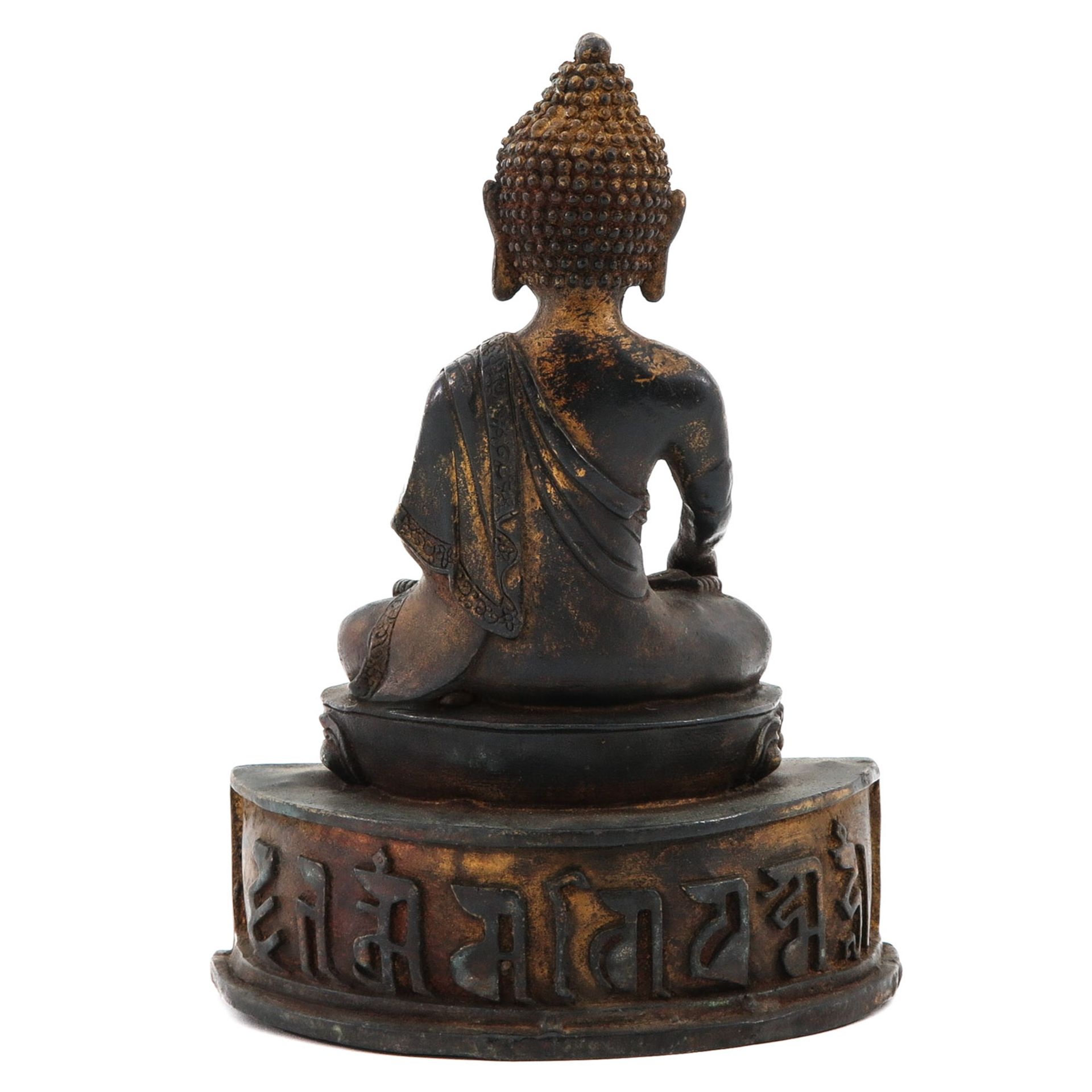 A Bronze Buddha Sculpture - Bild 3 aus 9