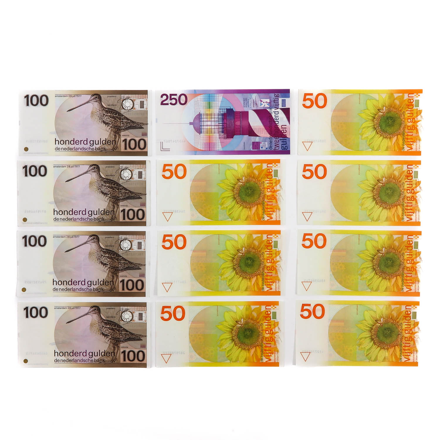 A Collection of Dutch Bank Notes