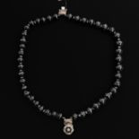 A Jacob Geurts Onyx and Silver Necklace