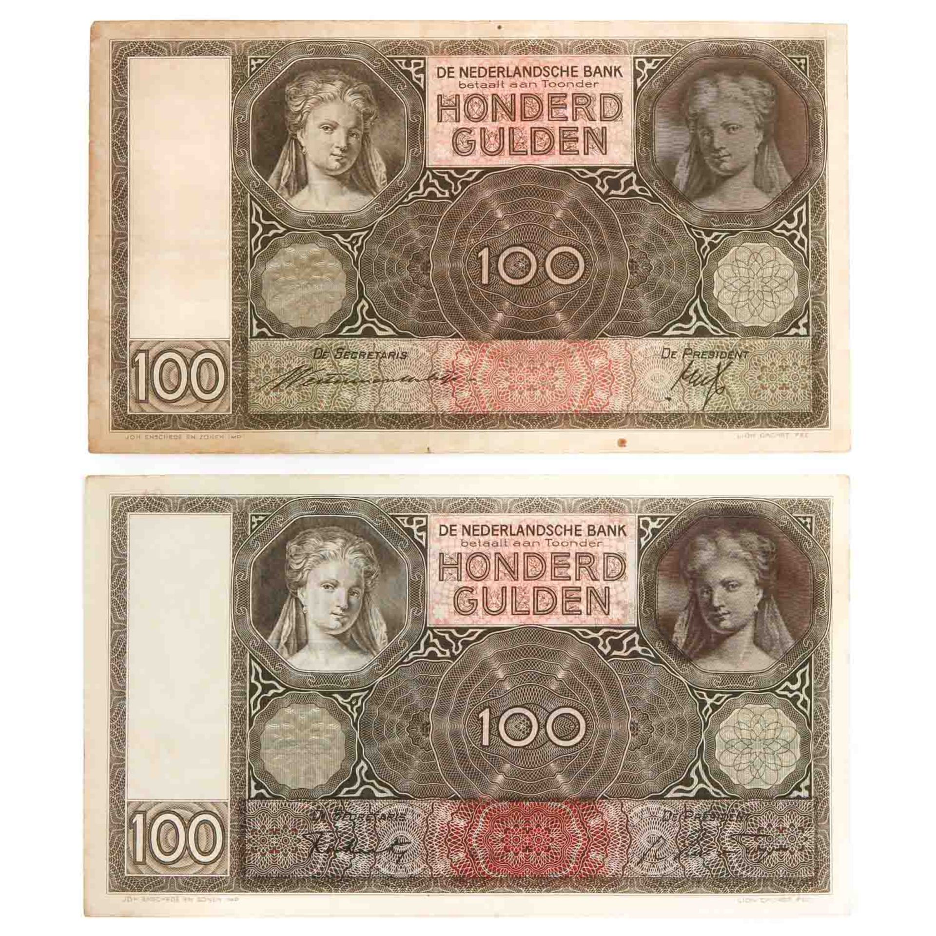 A Collection of Dutch Bank Notes - Bild 7 aus 8