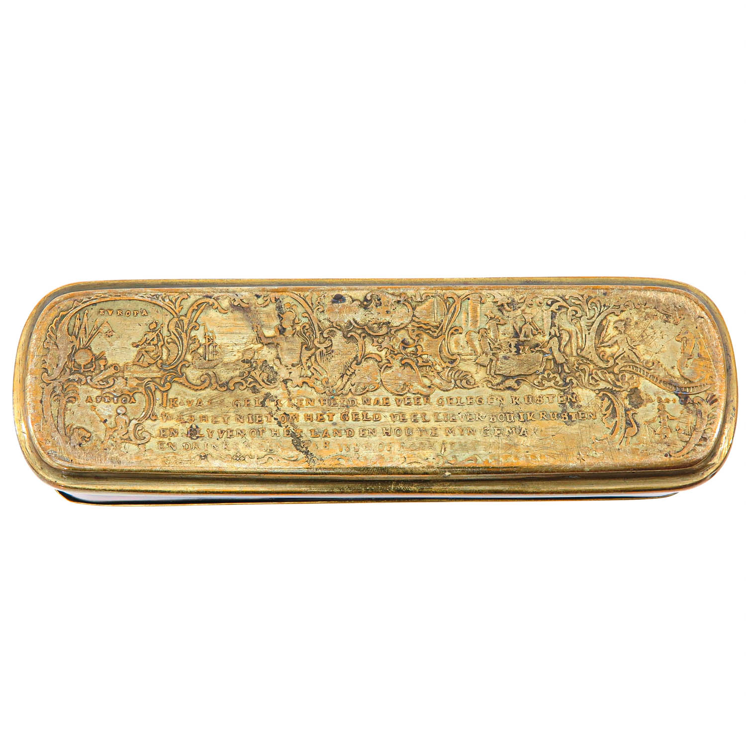 A Lot of 2 18th Century Copper Tobacco Boxes - Image 9 of 10