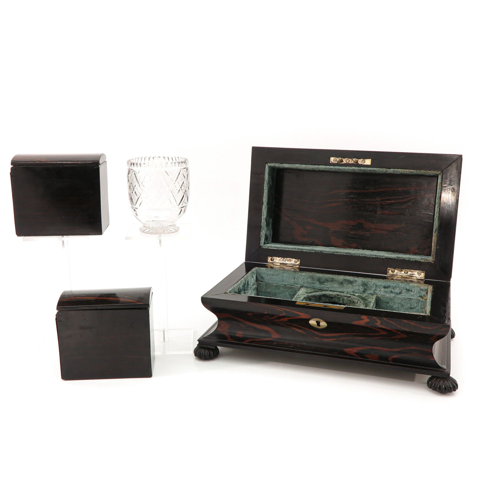 A 19th Century Rosewood Tea Box