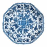 A Blue and White Plate