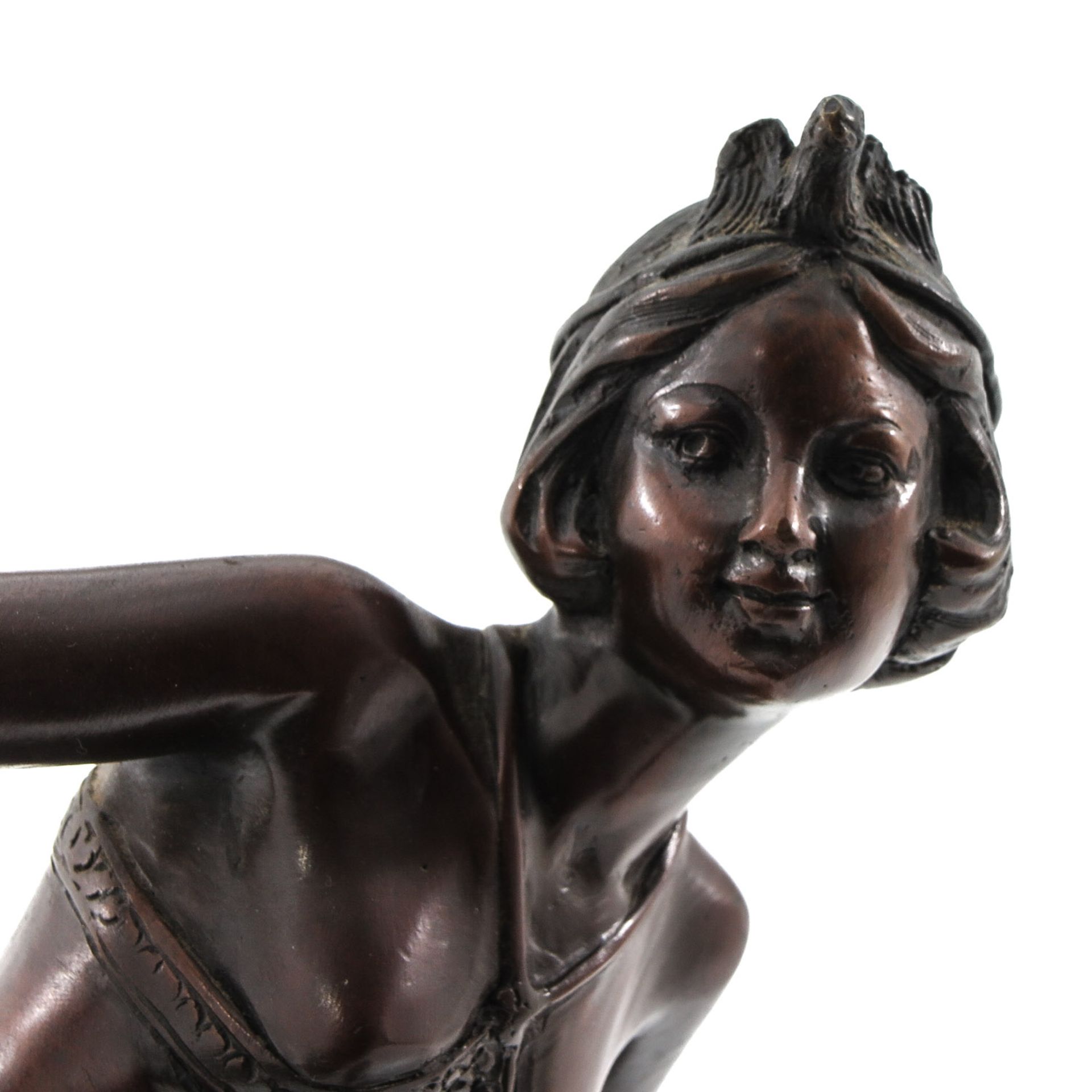 A Bronze Sculpture Circa 1920 - Bild 7 aus 8