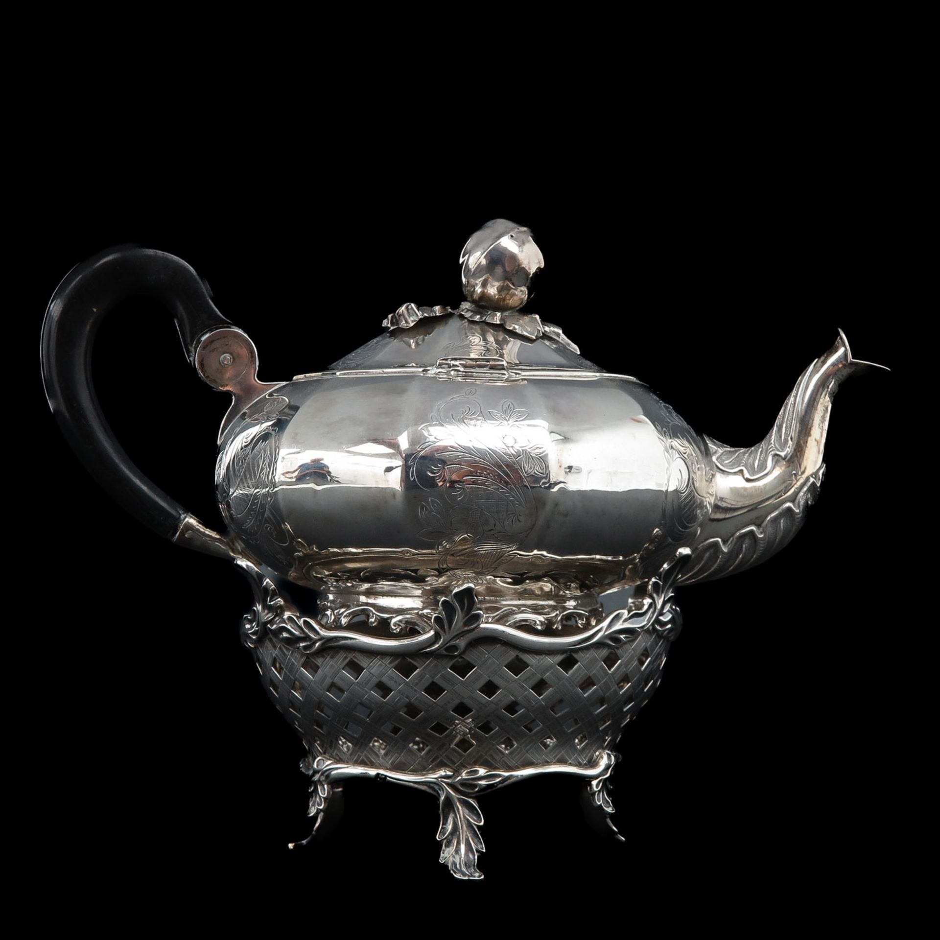 A Silver Comfort and Coffee Pot - Image 3 of 10