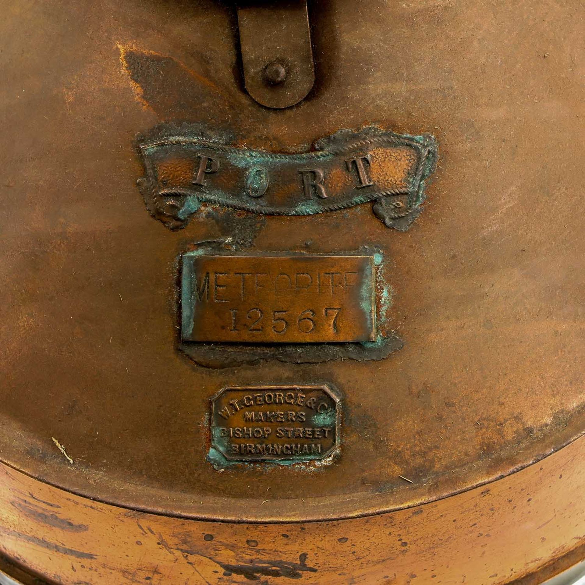 A W.T. George & Co Ships Lamp - Image 6 of 9