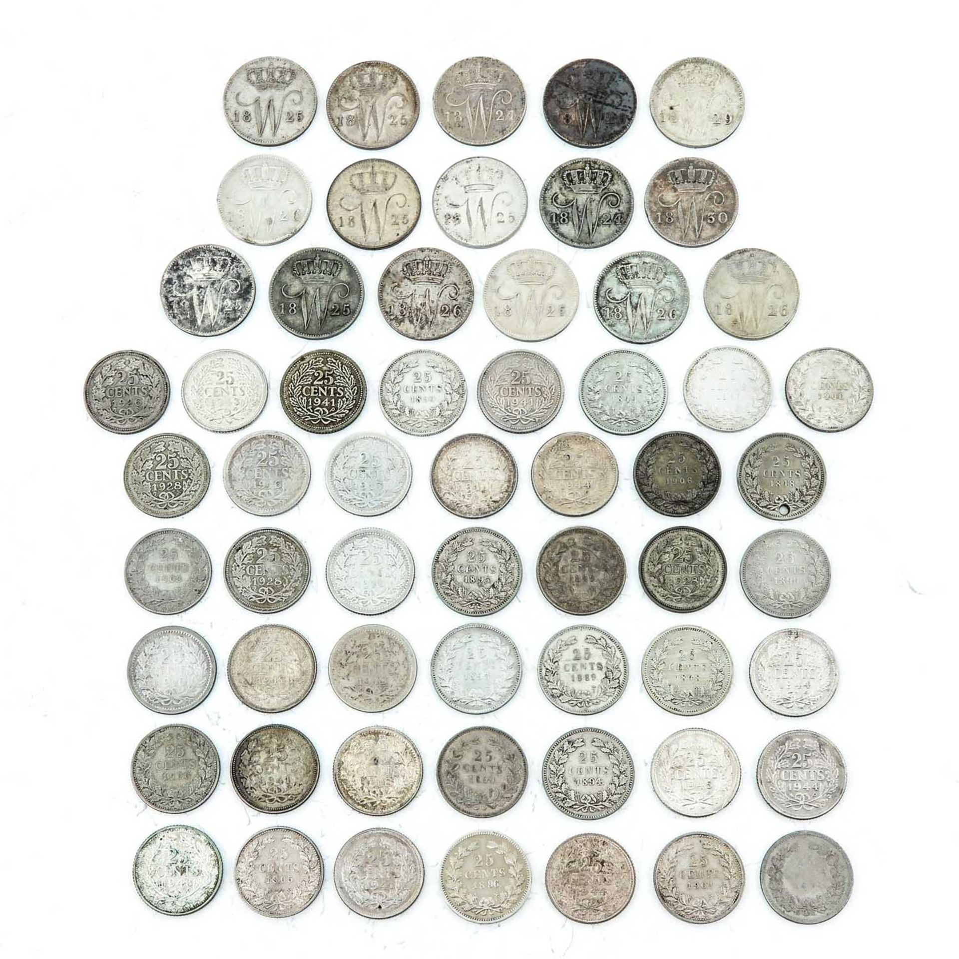 A Collection of over 50 Coins