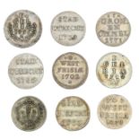 A Collection of 9 Coins