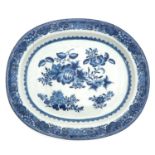 A Blue and White Serving Dish