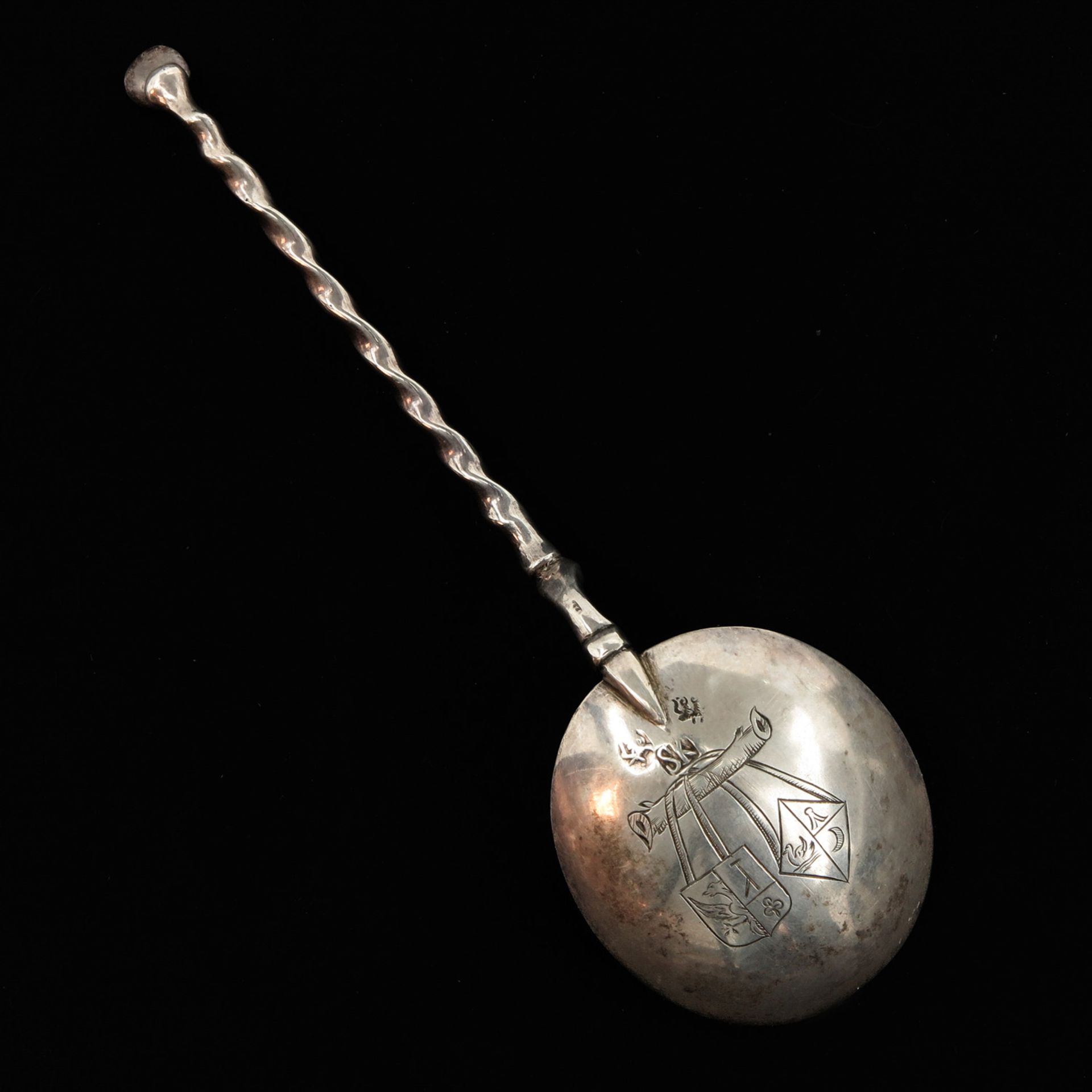 A 17th Century Silver Spoon - Bild 2 aus 3