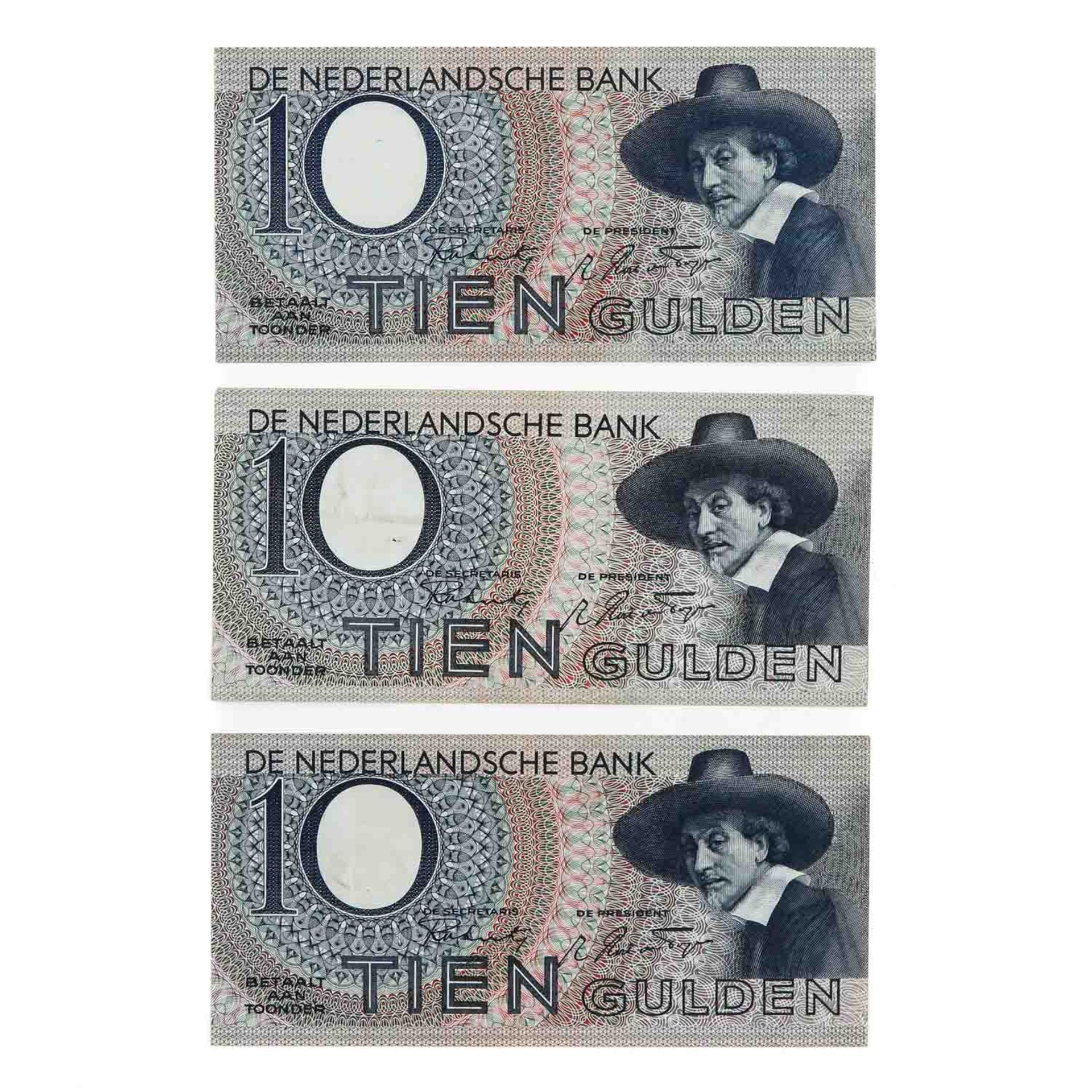 A Collection of Dutch Bank Notes - Bild 5 aus 8