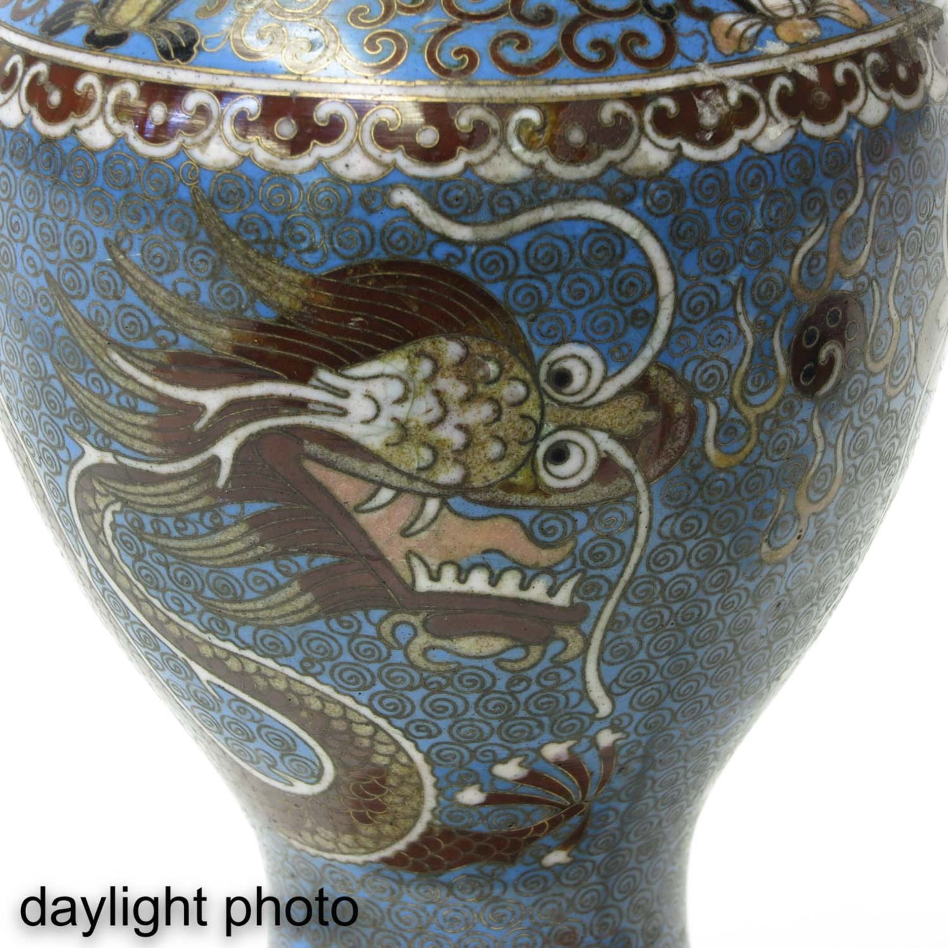 A Cloisonne Lamp - Image 9 of 9