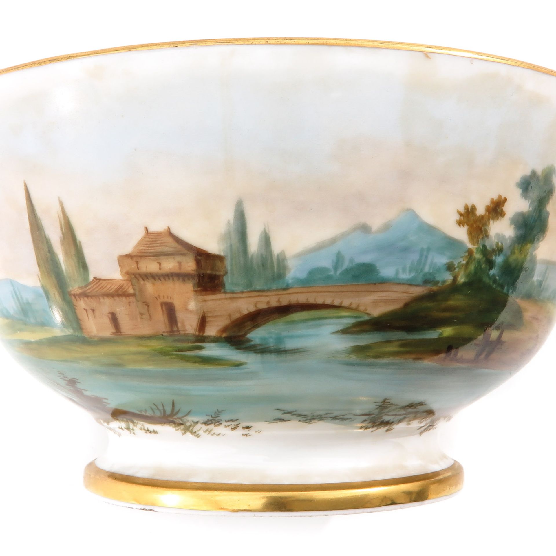 A Lot of 3 19th Century Cabinet Bowls - Bild 9 aus 9
