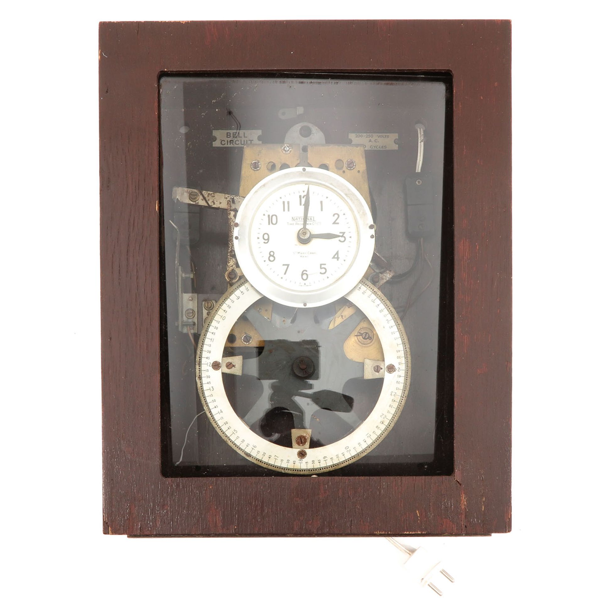 A Lot of 4 Electric Clocks - Bild 5 aus 5