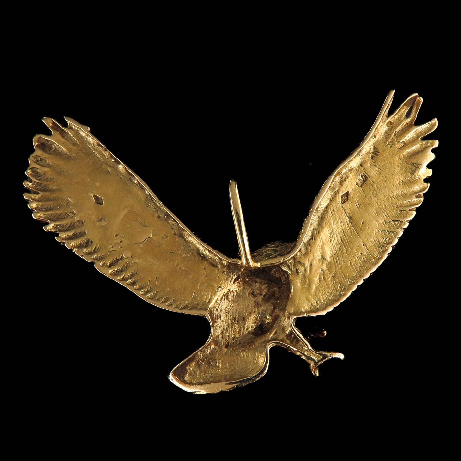 An 18KG Eagle Pendant - Image 2 of 2