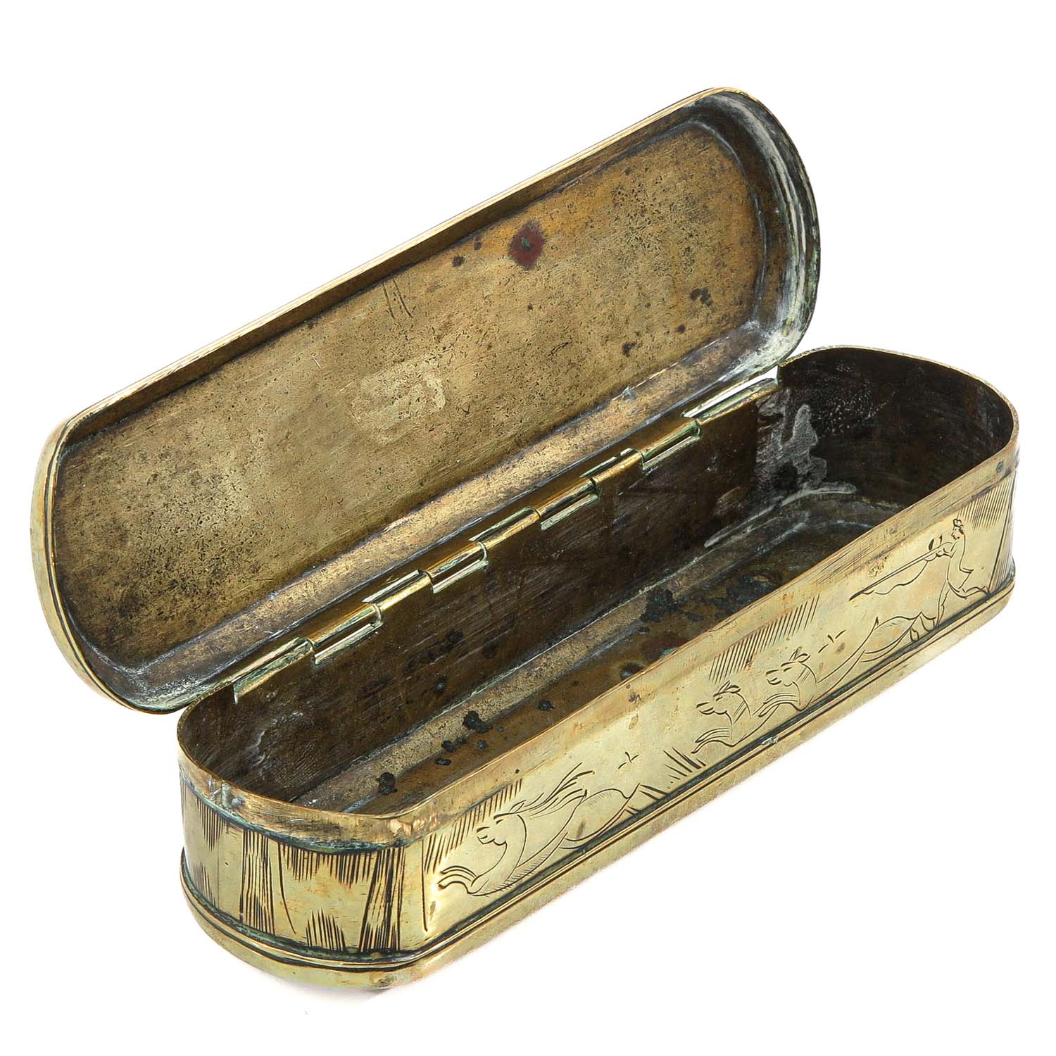 A Lot of 2 18th Century Copper Tobacco Boxes - Image 7 of 10