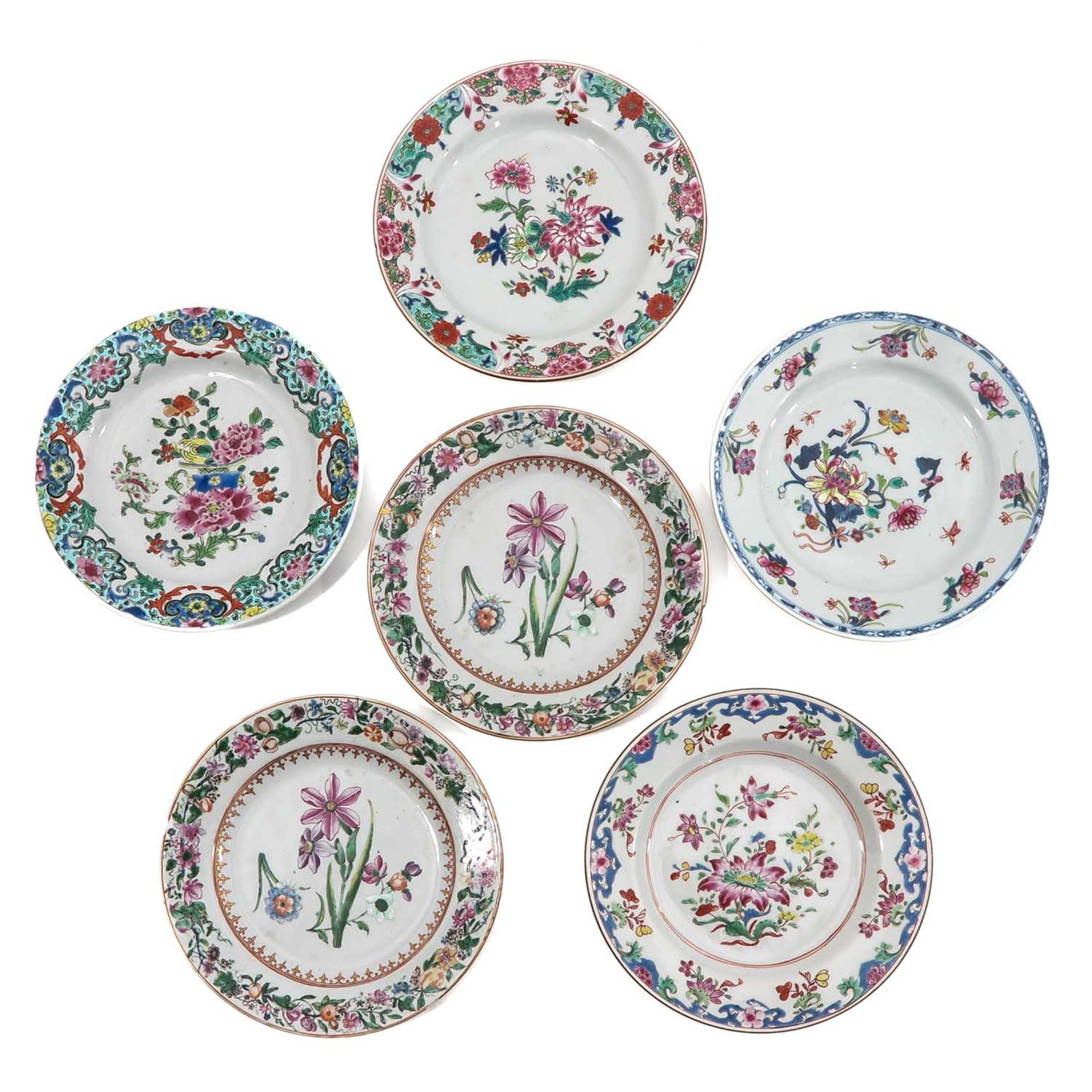 A Collection of 6 Plates
