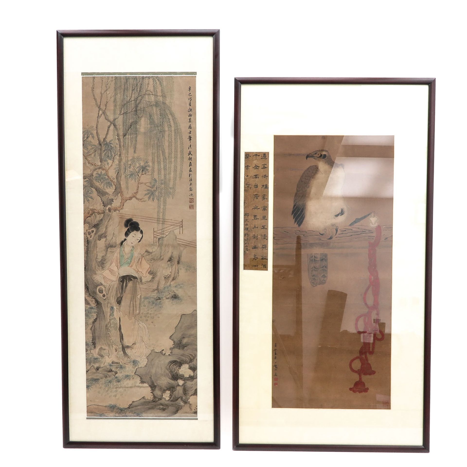 A Lot of 2 Chinese Works of Art
