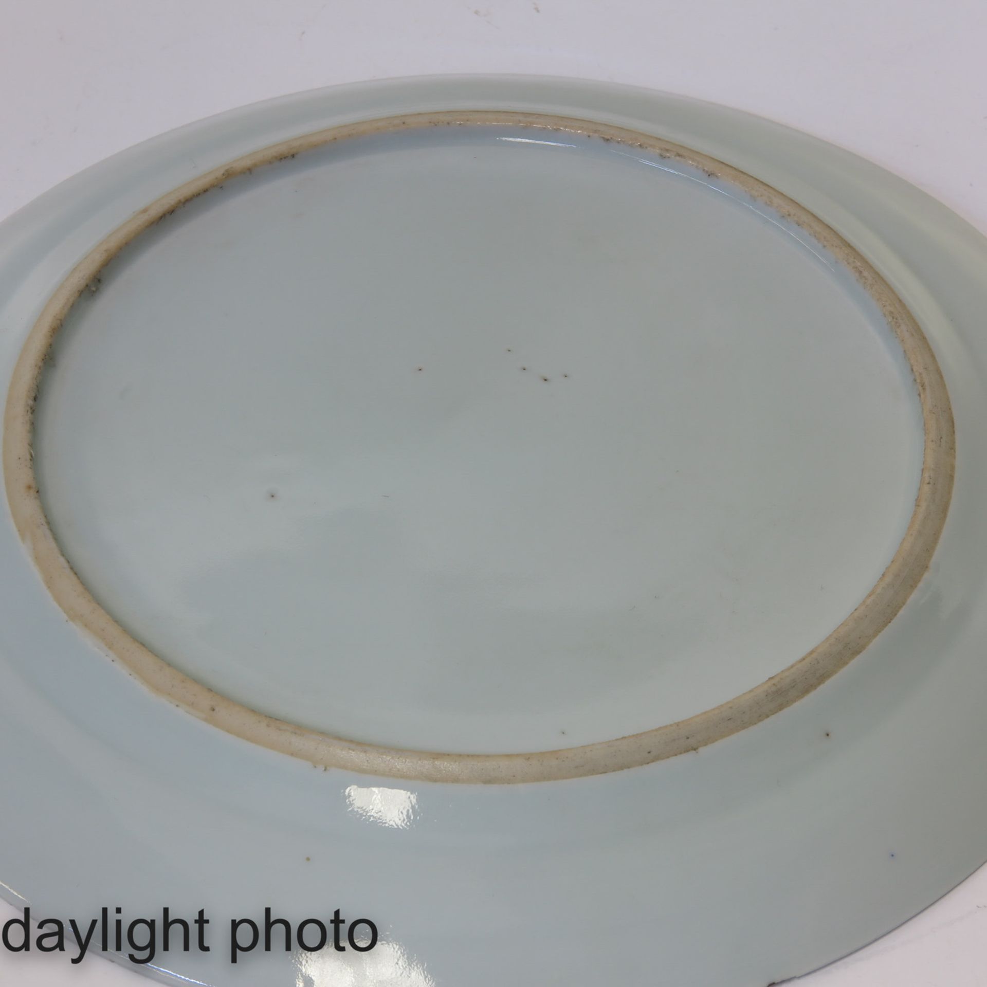 A Collection of 12 Blue and White Plates - Bild 10 aus 10