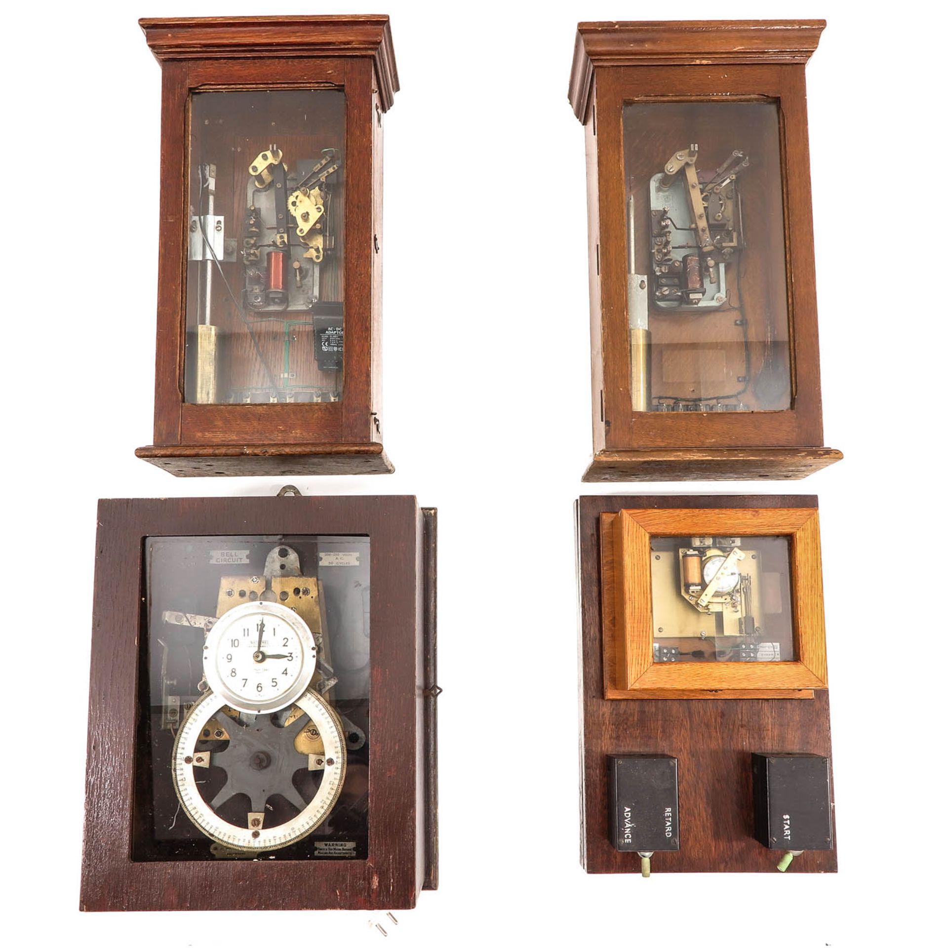 A Lot of 4 Electric Clocks