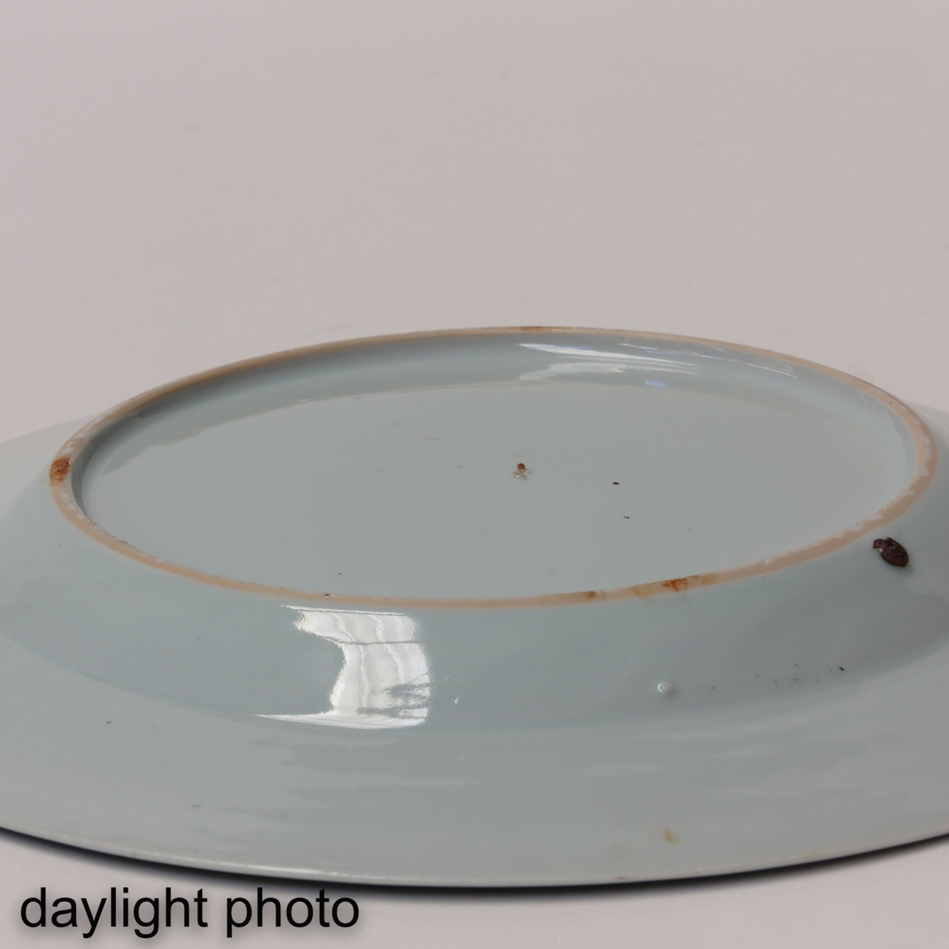 A Series of 4 Blue and White Plates - Bild 8 aus 9