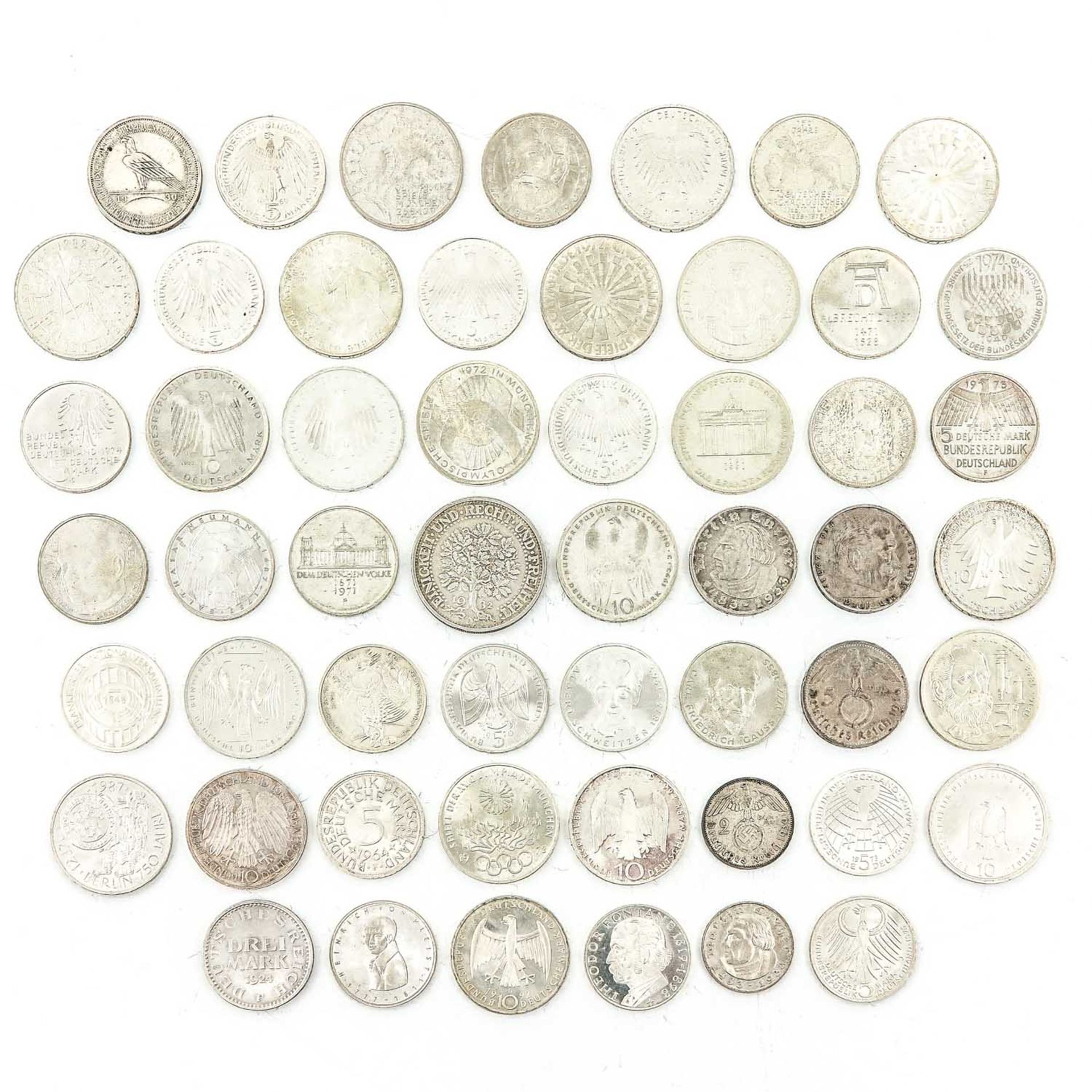 A Collection of Silver Coins