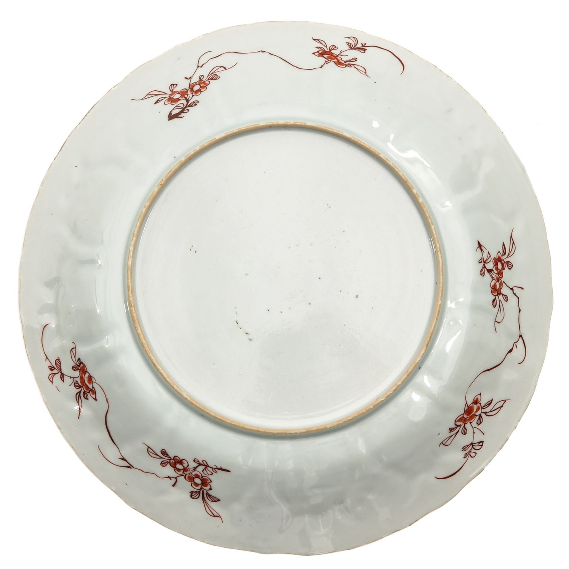 A Series of 3 Iron Red and Gilt Decorates Plates - Image 8 of 10