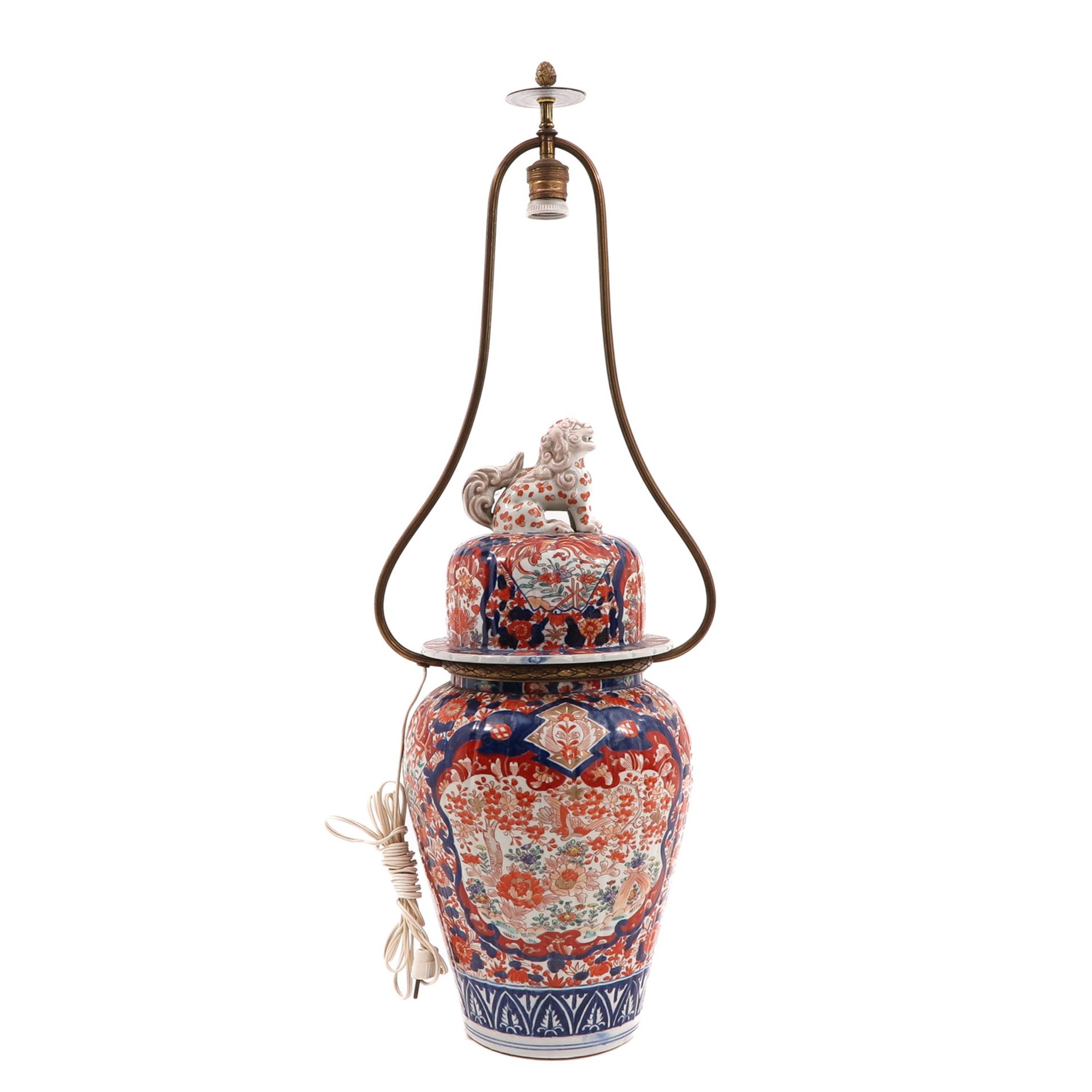 An Imari Lamp - Image 3 of 10