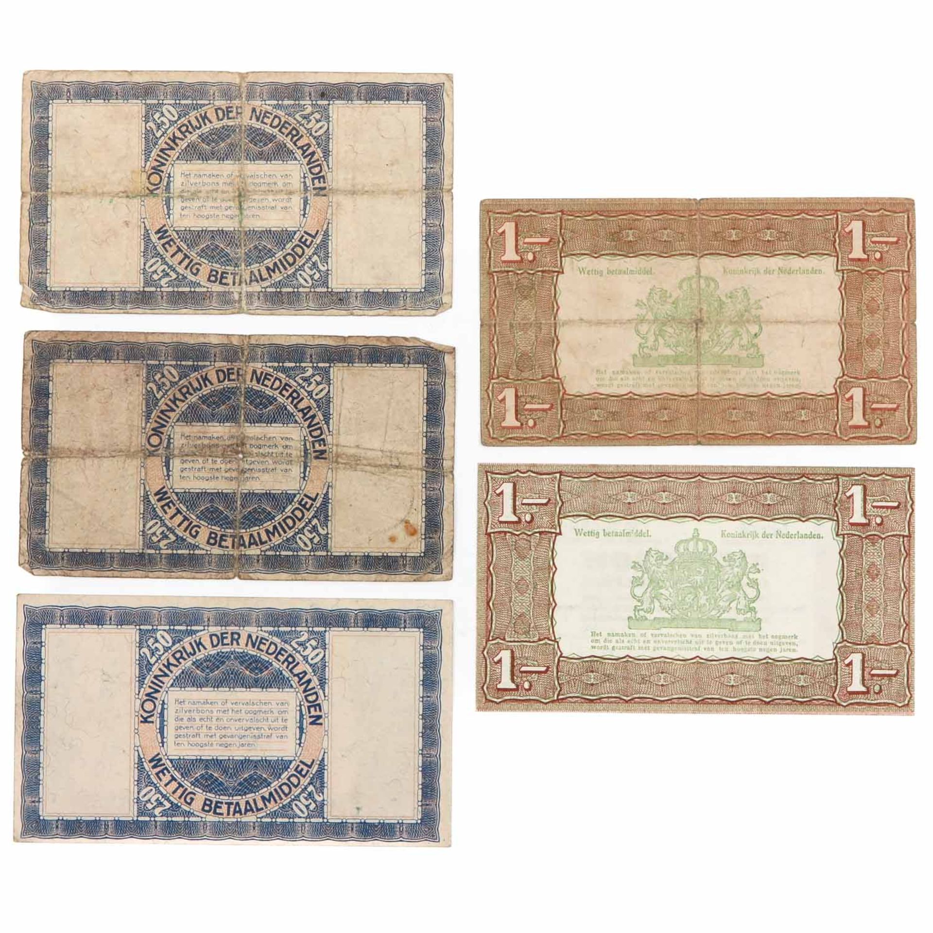 A Collection of Dutch Bank Notes - Bild 4 aus 8