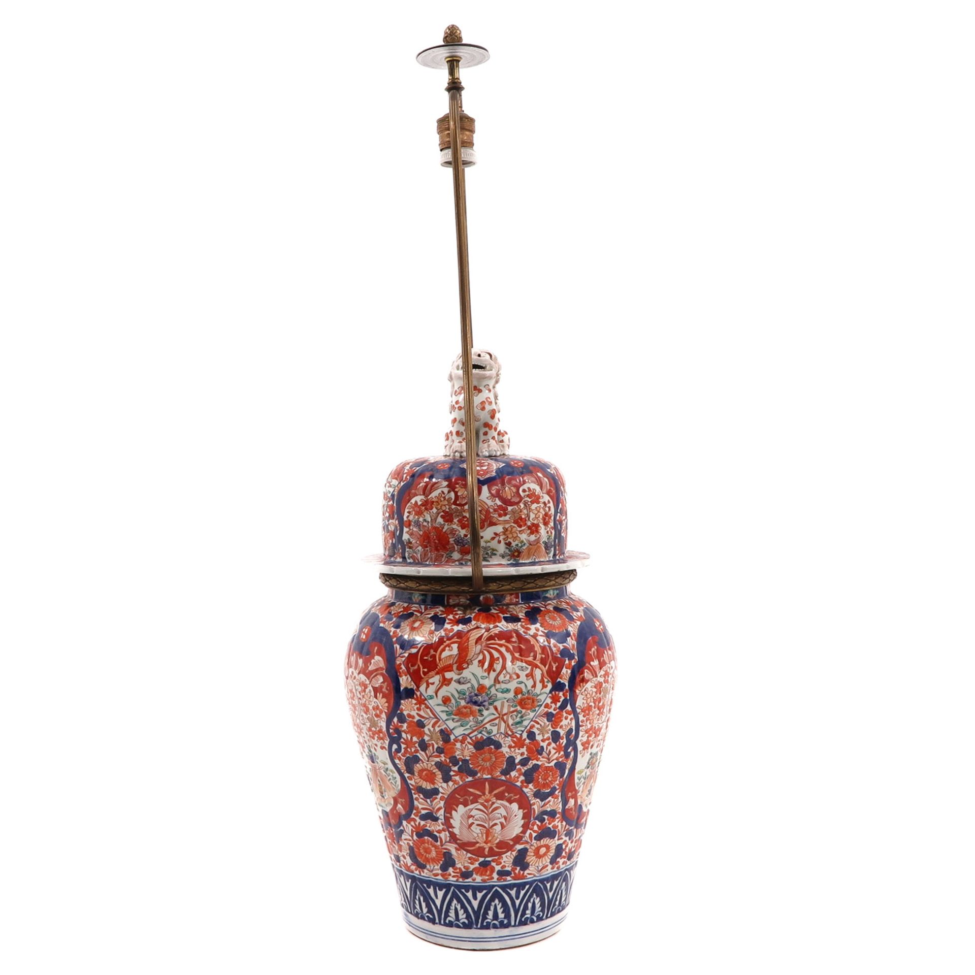 An Imari Lamp - Image 4 of 10