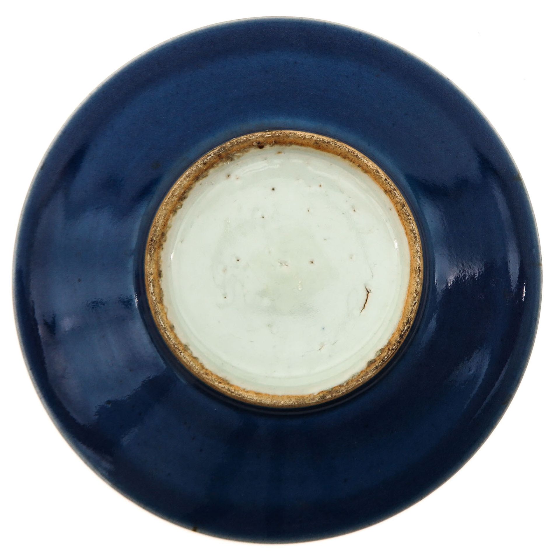 A Blue Glazed Plate - Bild 2 aus 5